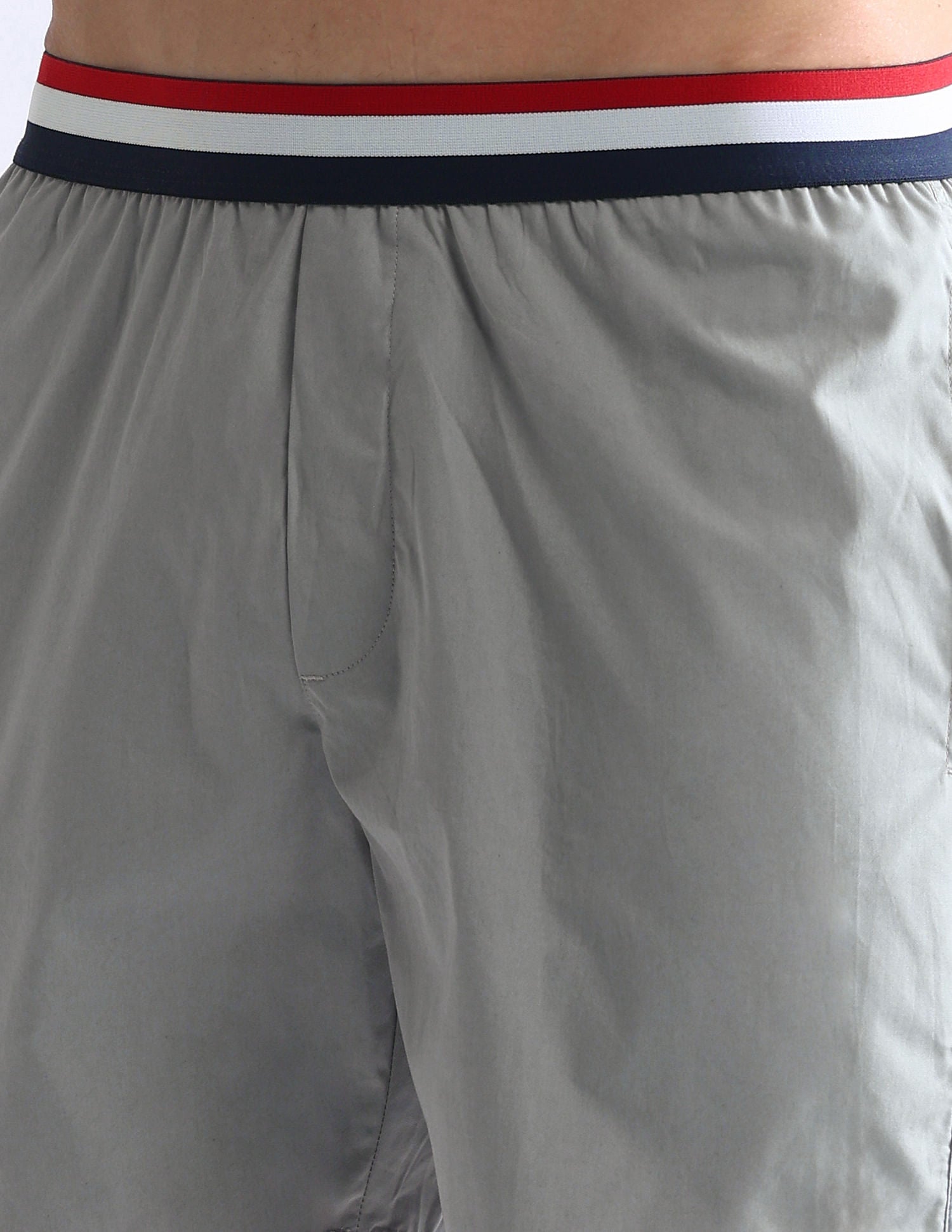 Pure Cotton Solid IYBE Boxers  - Pack Of 1 Grey - U.S. POLO ASSN. | Large