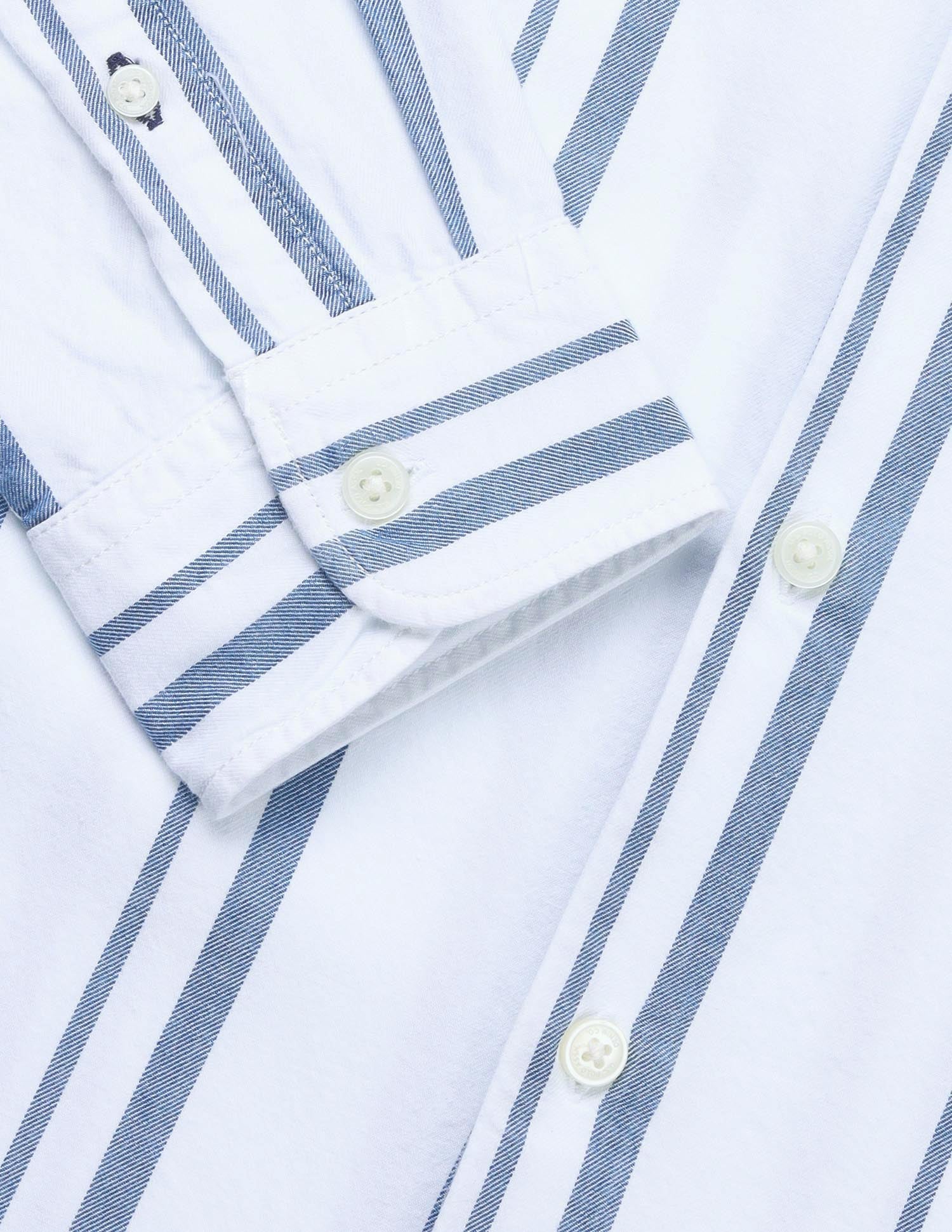 Regular Fit Pure Cotton Shirt Indigo - U.S. Polo Assn. India | Large