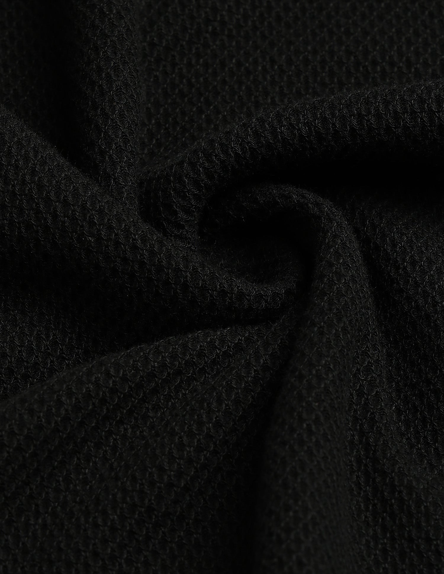 Textured Motel On The Coast Polo Shirt Black - U.S. Polo Assn. India | Large