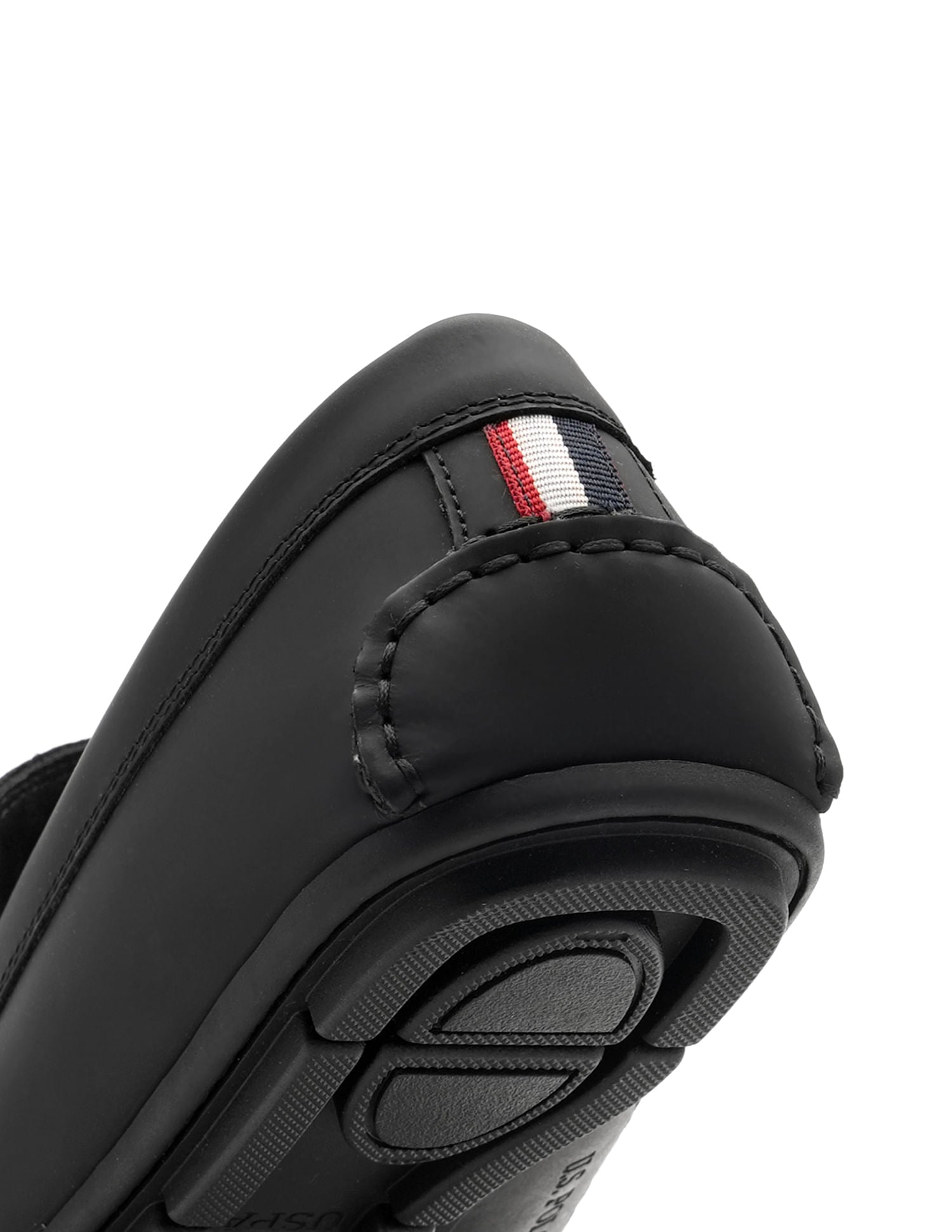 Men Solid Adrinal Loafers Black - U.S. Polo Assn. India | Large