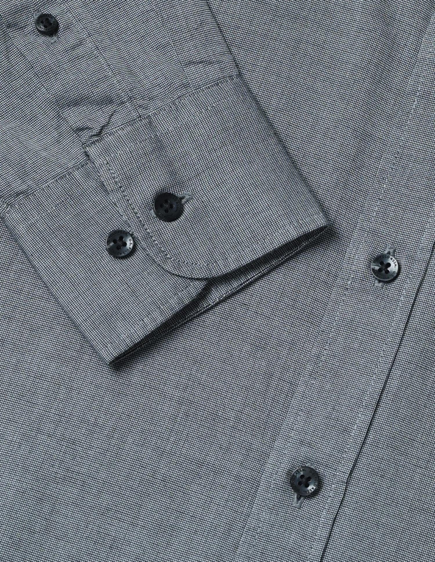 Pure Cotton Tailored Fit Shirt Grey - U.S. POLO ASSN. | Large