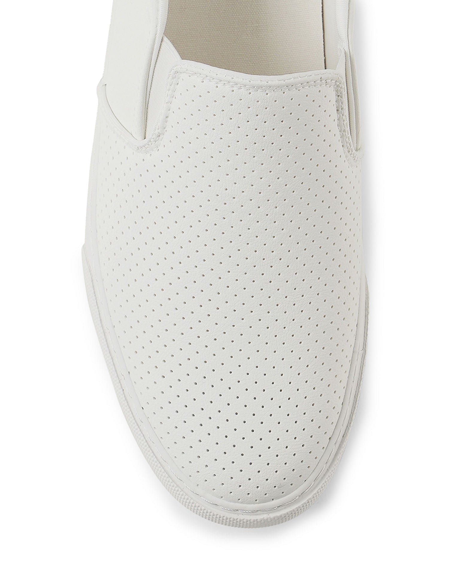 Men Perforated Campbell 2.0 Slip On Shoes Off White - U.S. Polo Assn. India | Large