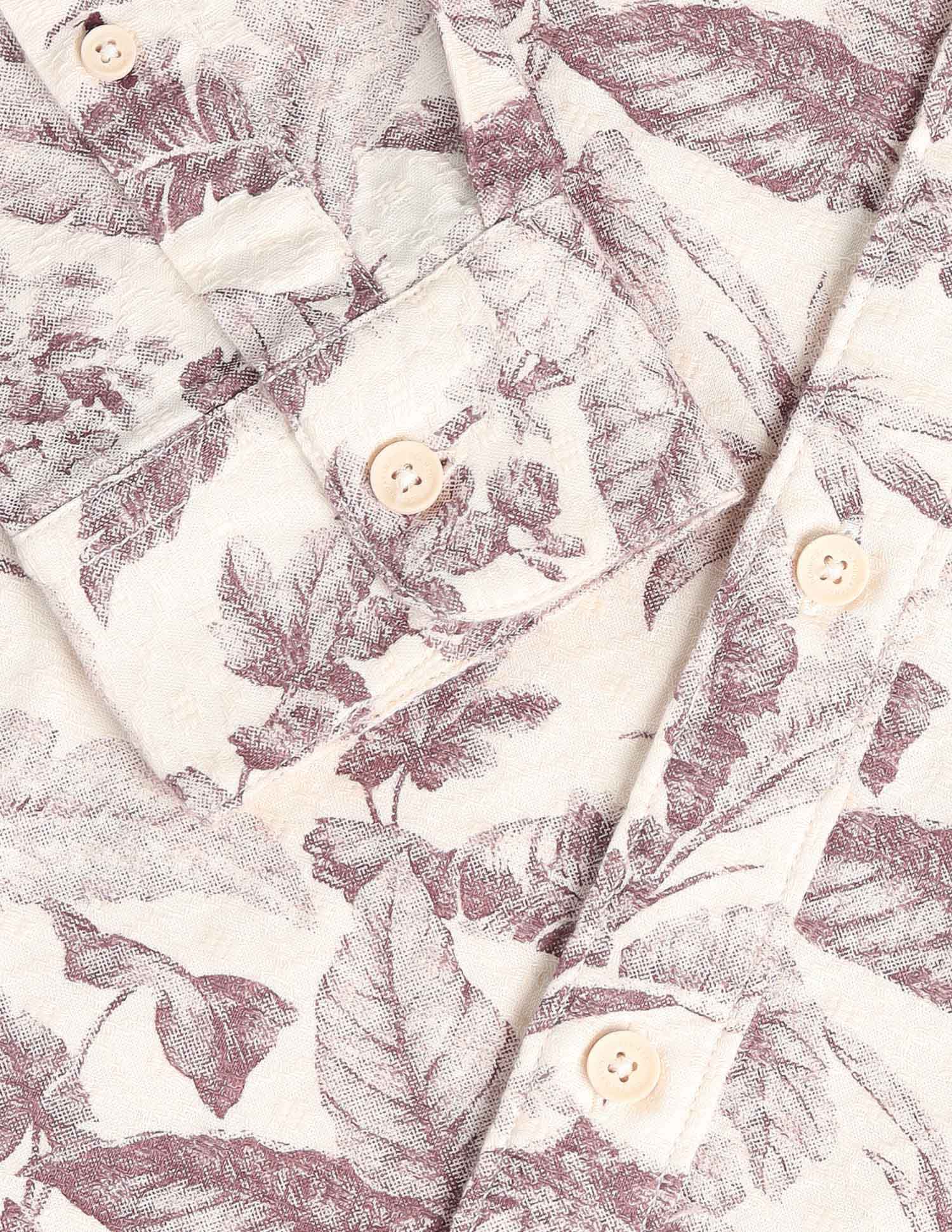 Regular Fit All-Over Shirt Brown - U.S. POLO ASSN. | Large