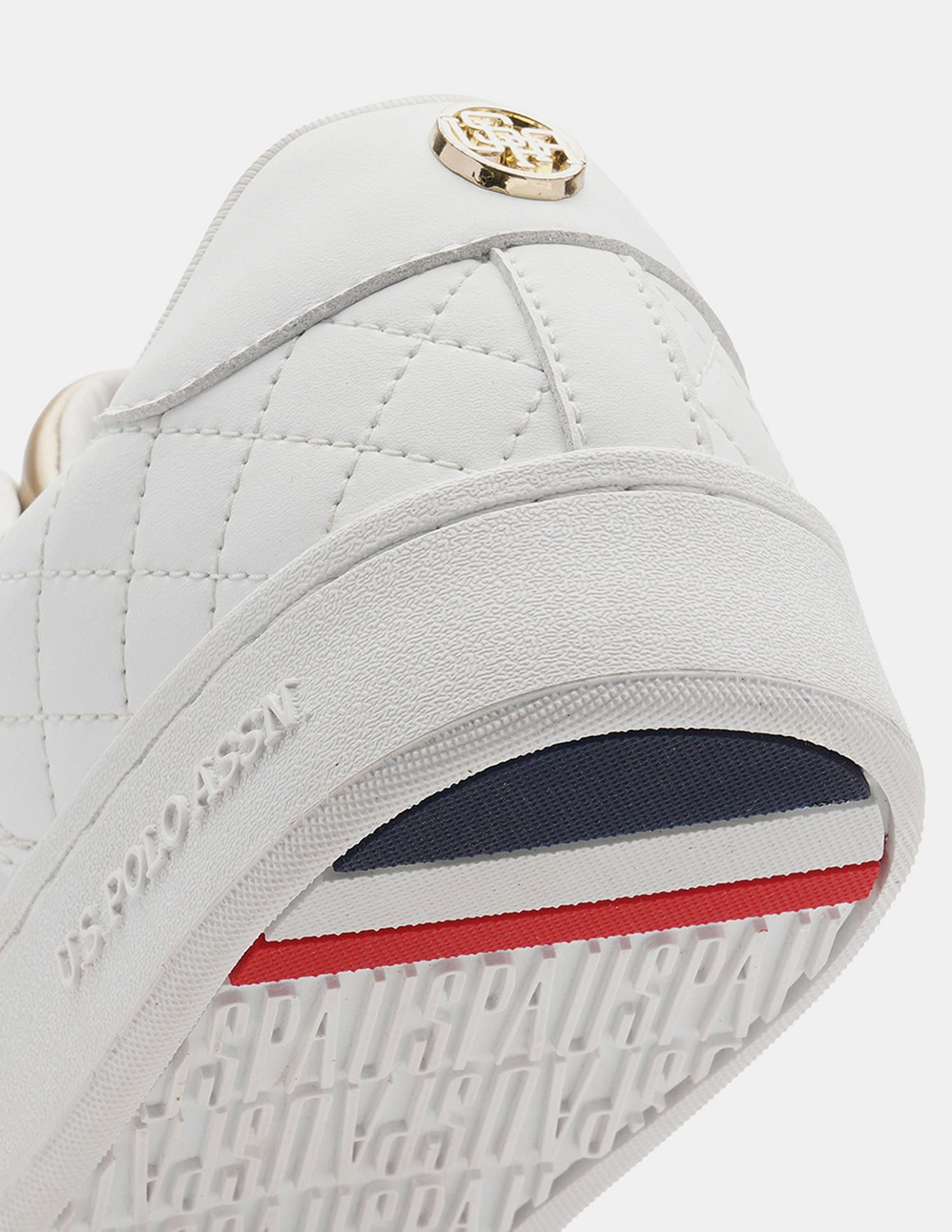 Women Simone 3.0 Textured Sneakers Off White - U.S. POLO ASSN. | Large