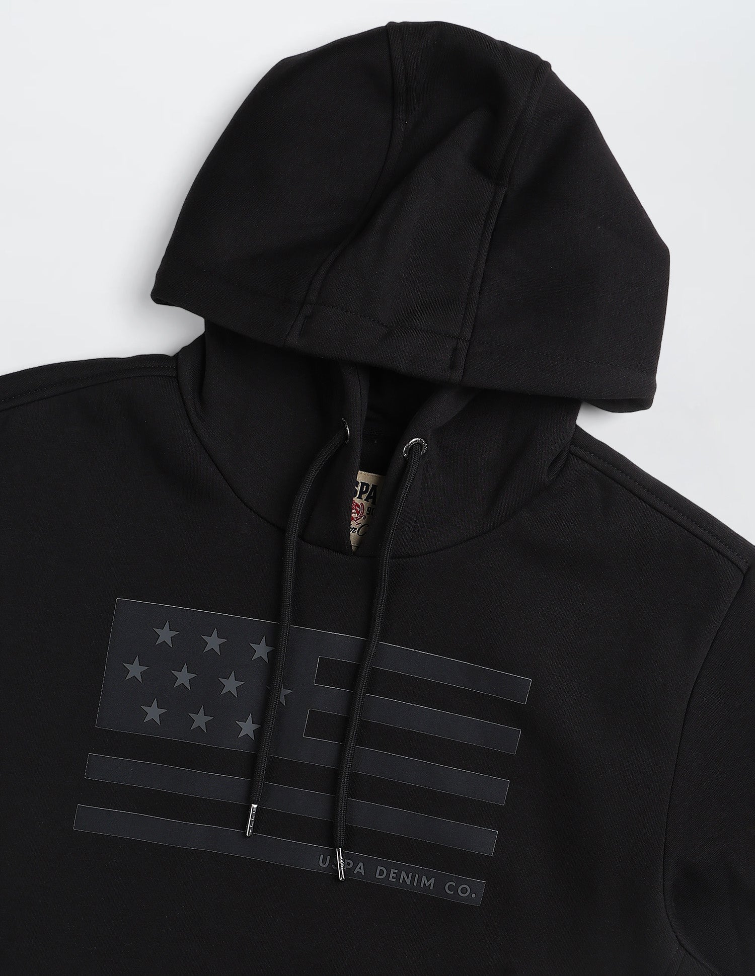 Graphic Printed Regular Fit Sweatshirt Black - U.S. POLO ASSN. | Large