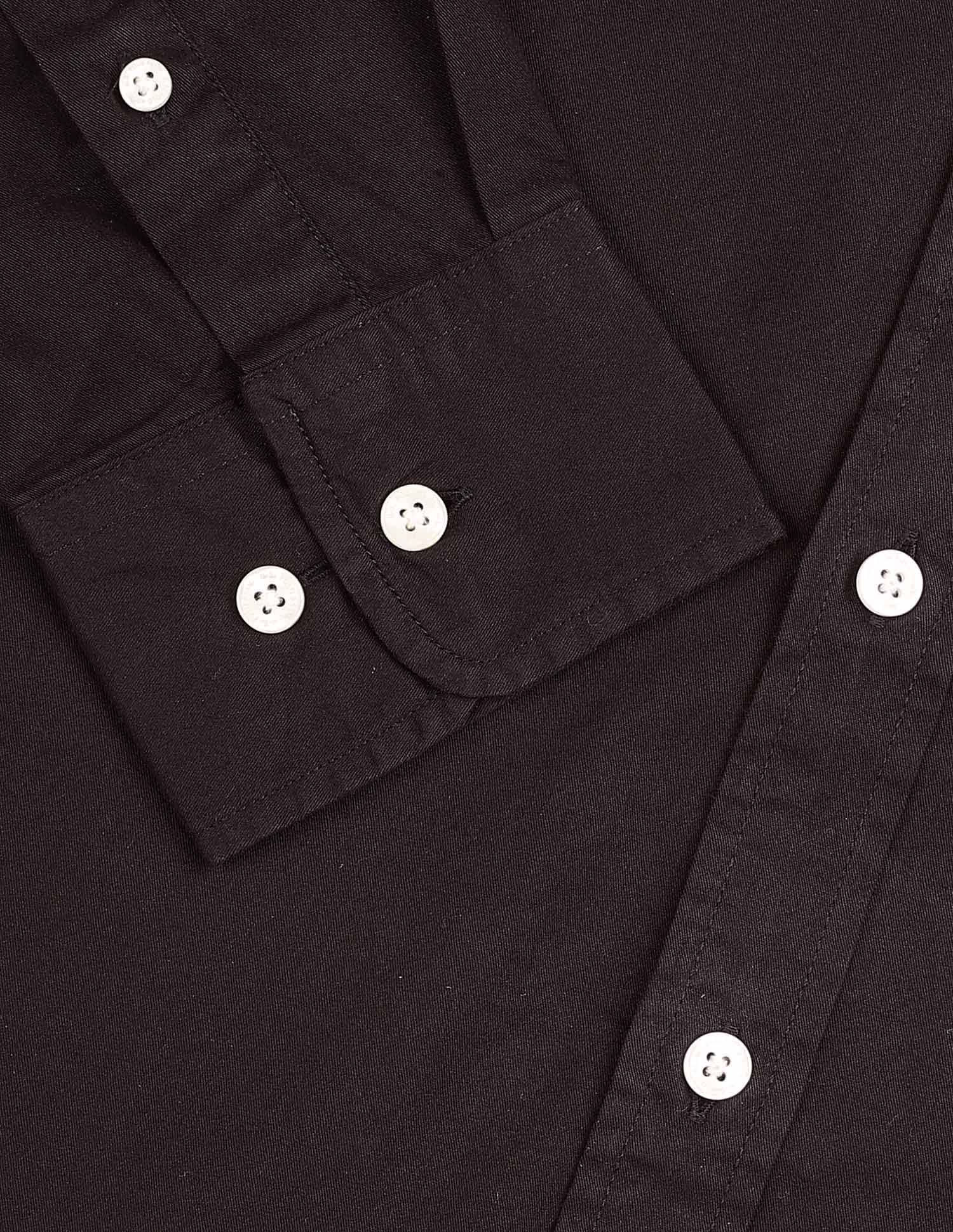 Solid Button-Down Shirt Choco - U.S. POLO ASSN. | Large