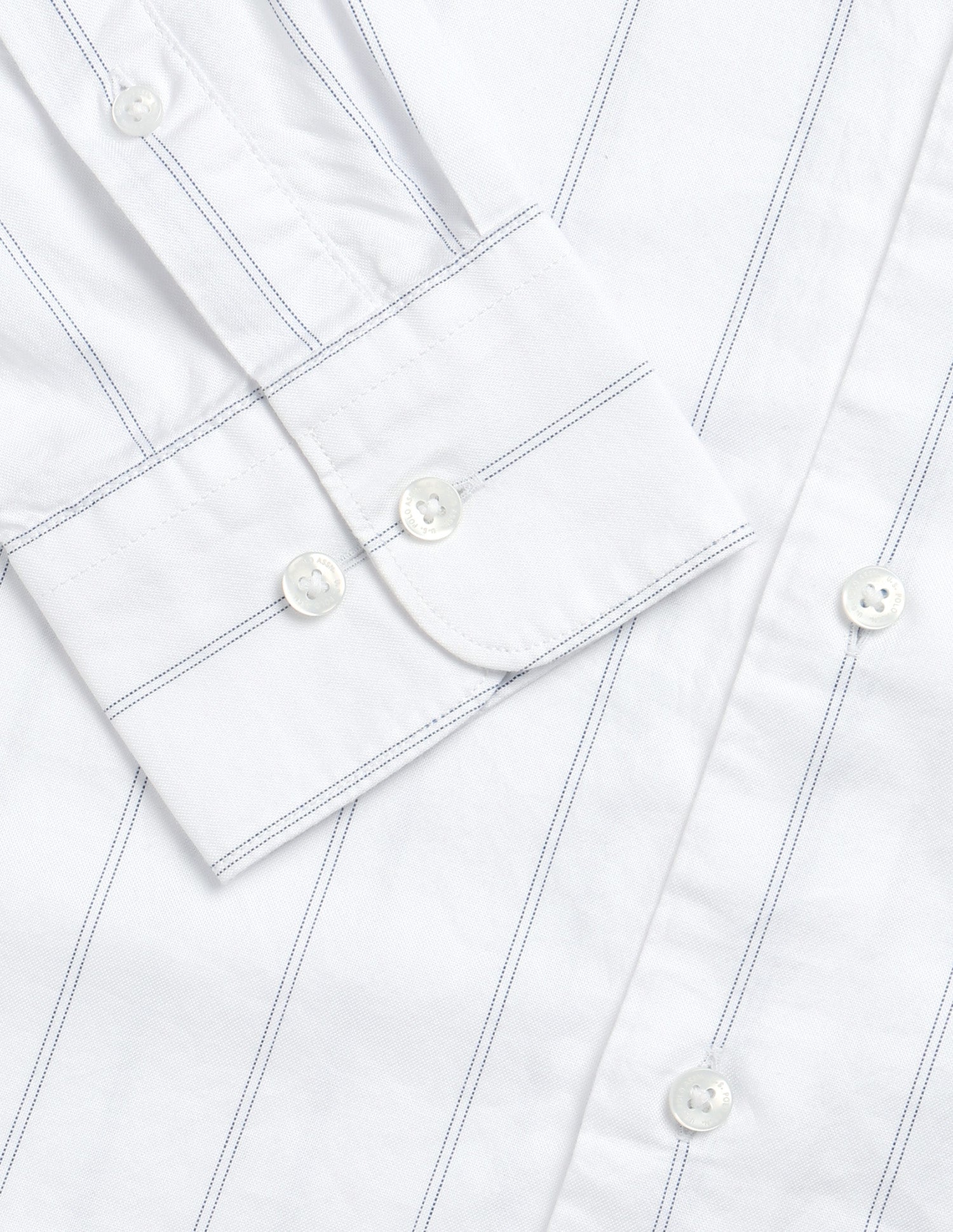 Vertical Striped Regular Fit Shirt White - U.S. Polo Assn. India | Large