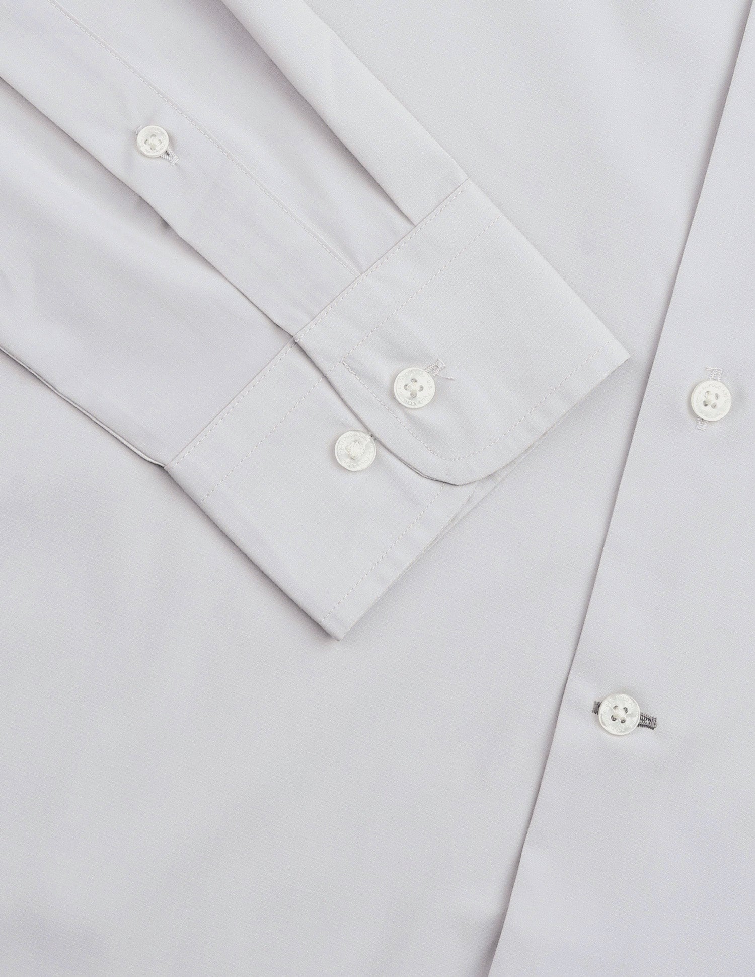 Solid Tailored Fit Shirt Grey - U.S. Polo Assn. India | Large