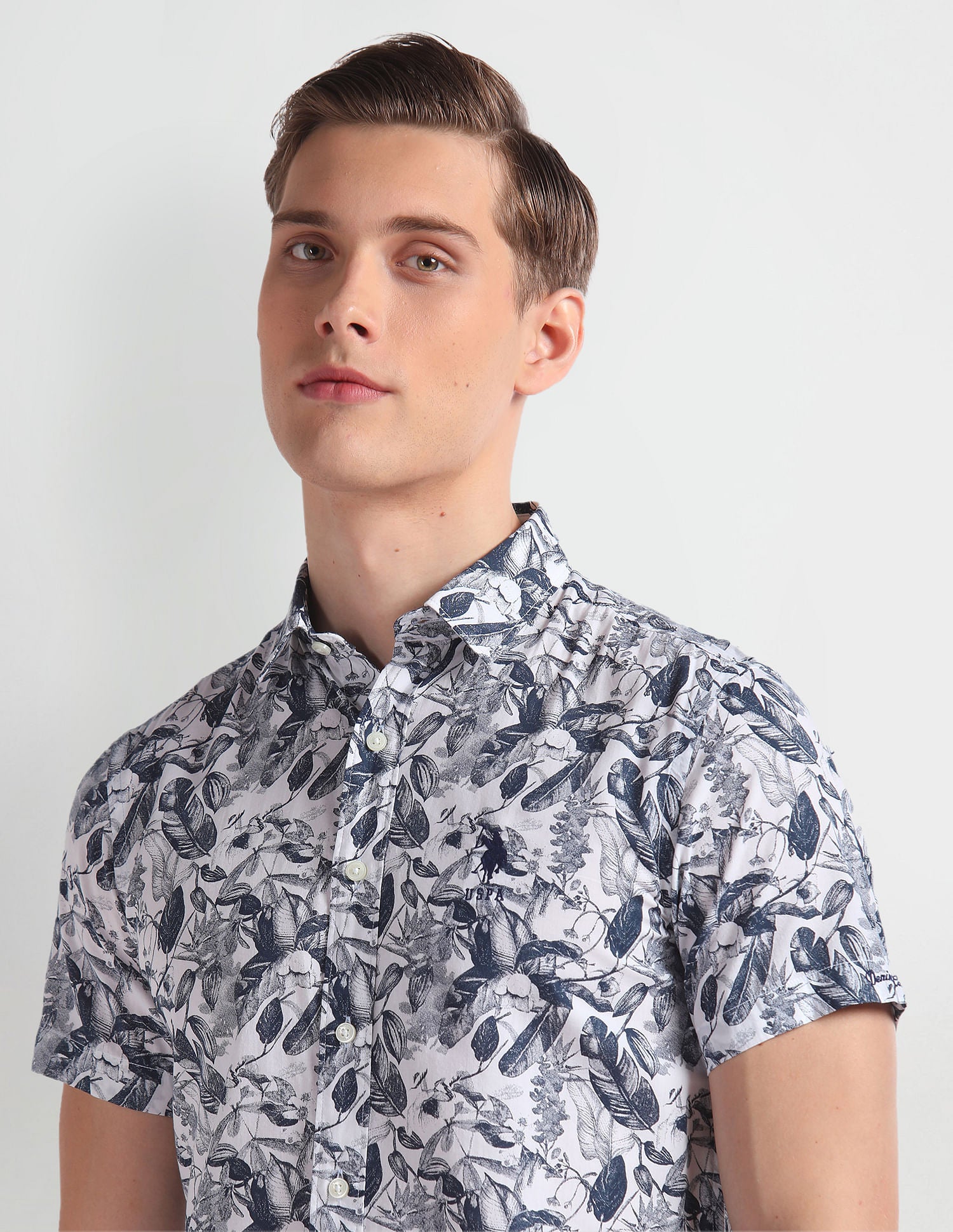 Tropical Print Slim Fit Shirt – U.S. Polo Assn. India