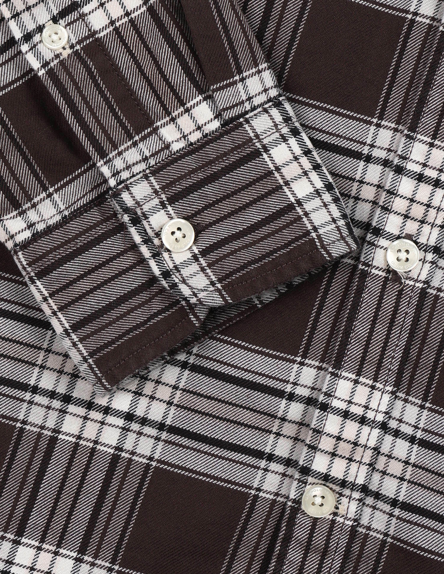 Twill Tartan Checked Shirt Brown - U.S. Polo Assn. India | Large