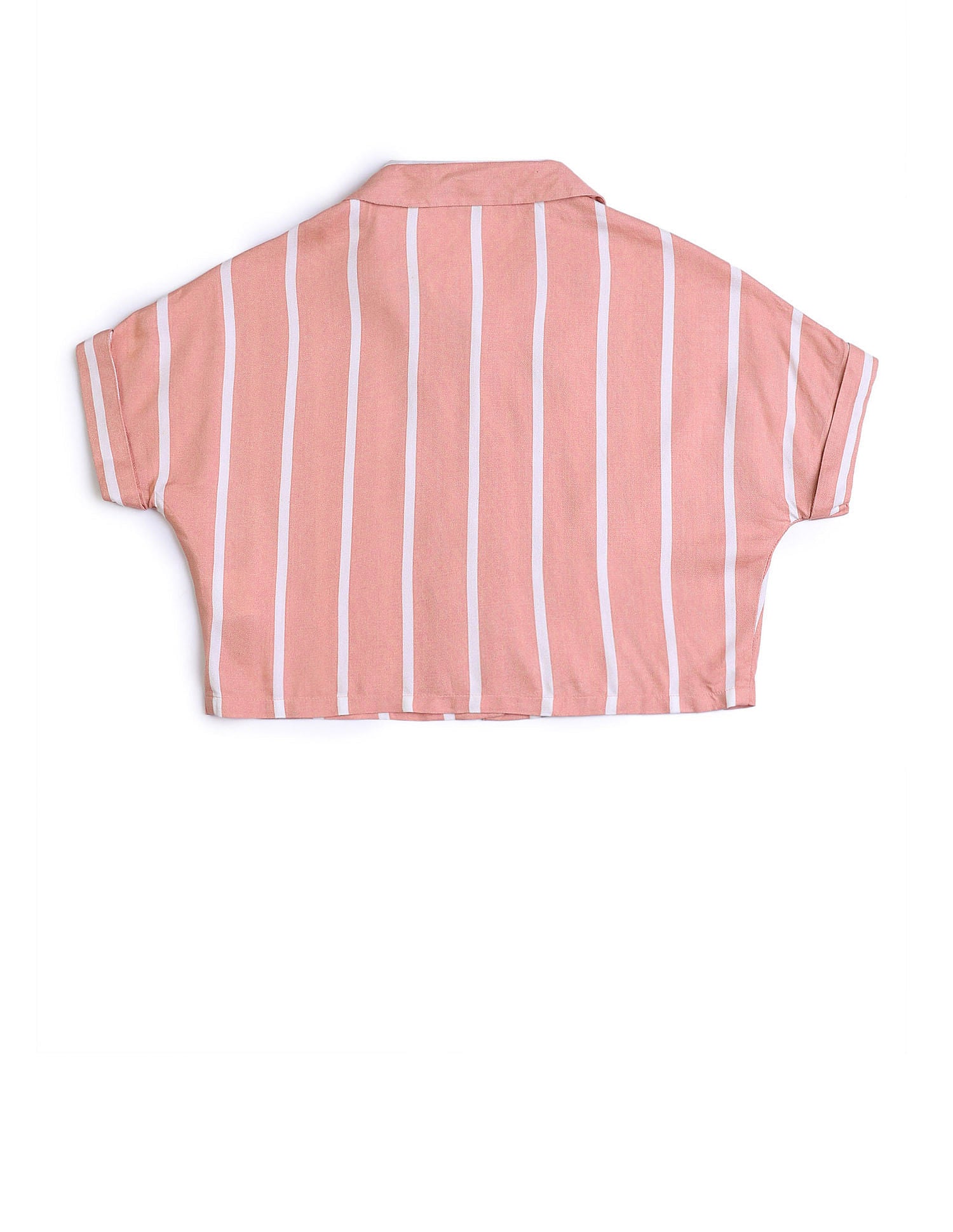 Girls Vertical Striped Co-Ords Pink - U.S. POLO ASSN. | Large