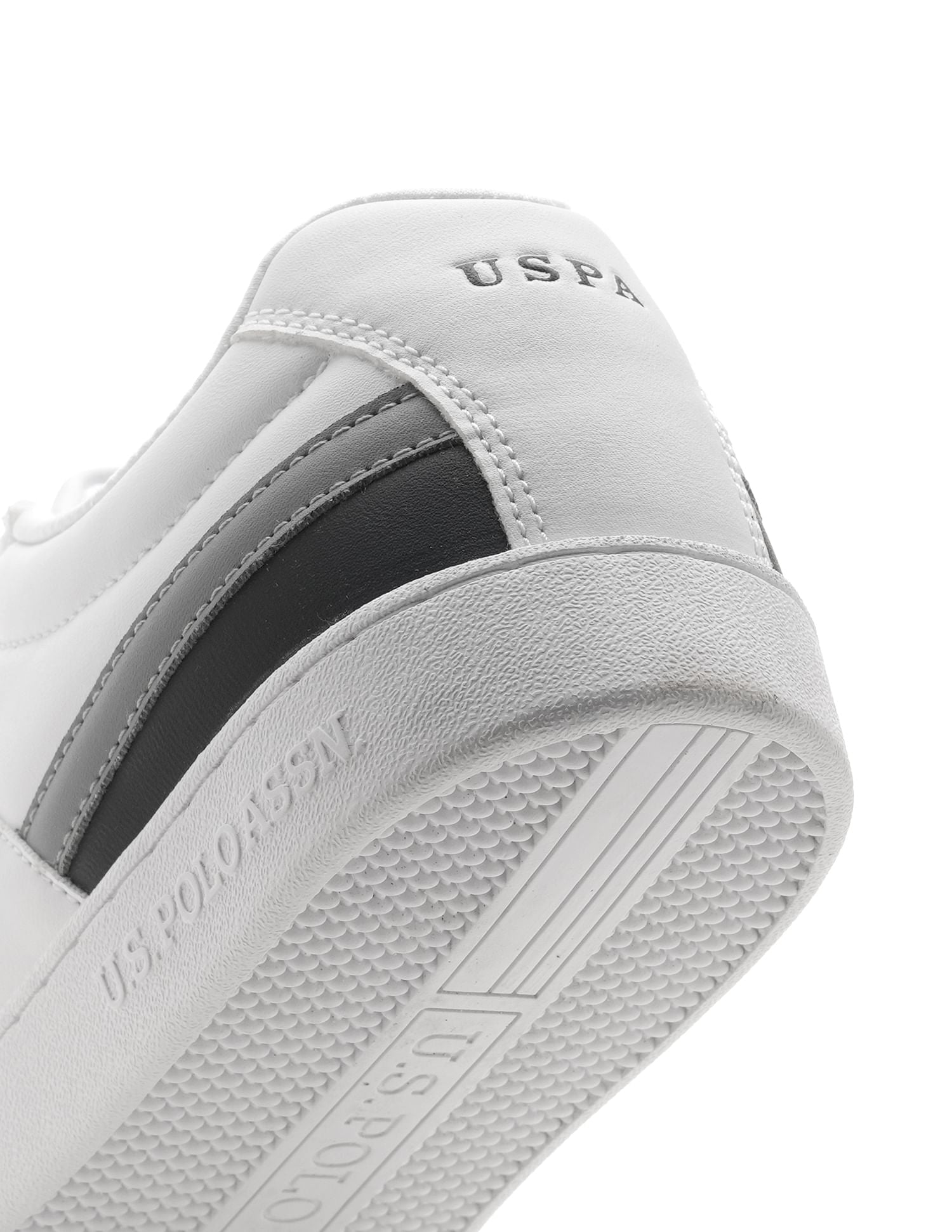 Vince Solid Casual Sneakers White - U.S. POLO ASSN. | Large