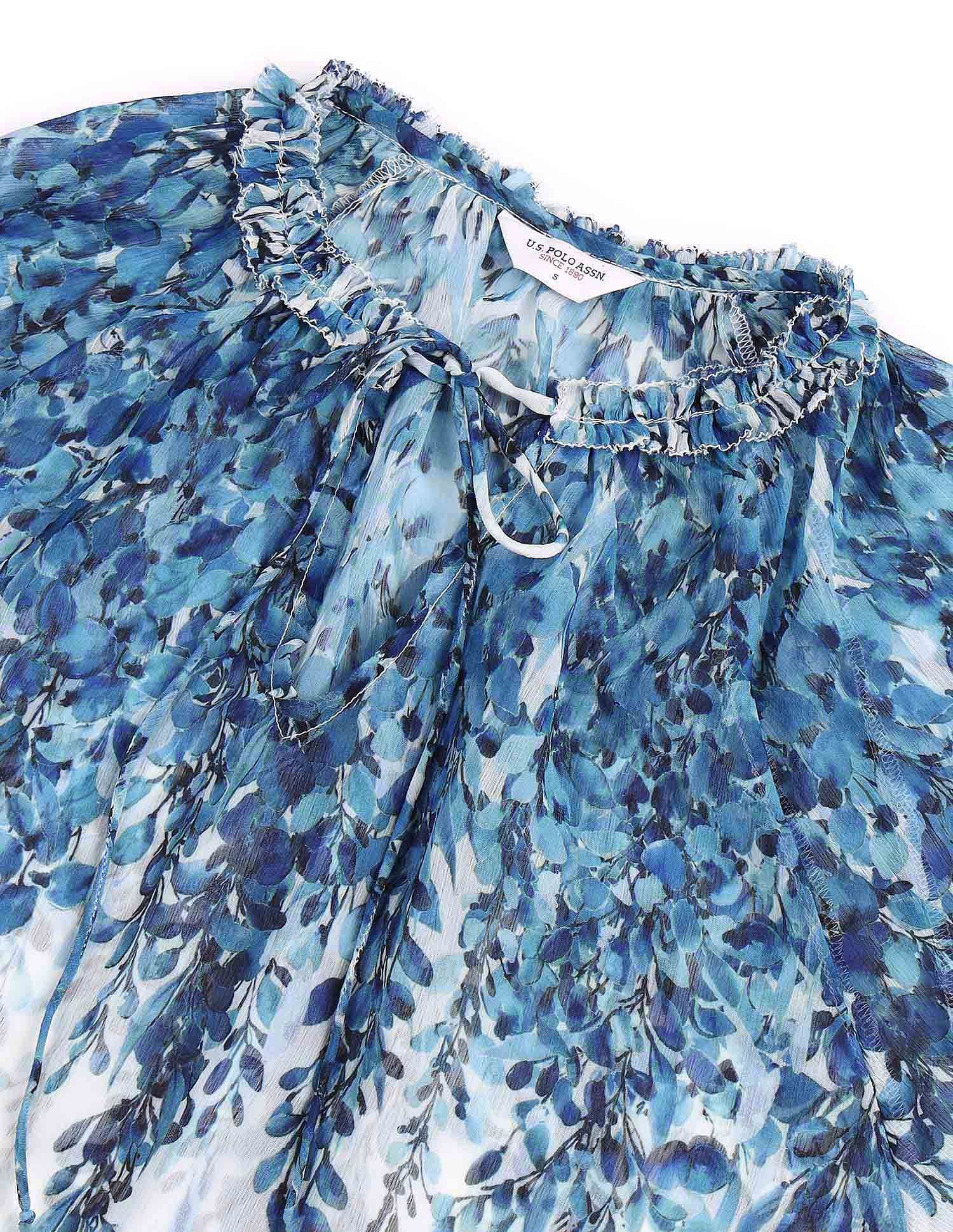 Floral Printed Top Multi - U.S. POLO ASSN. | Large