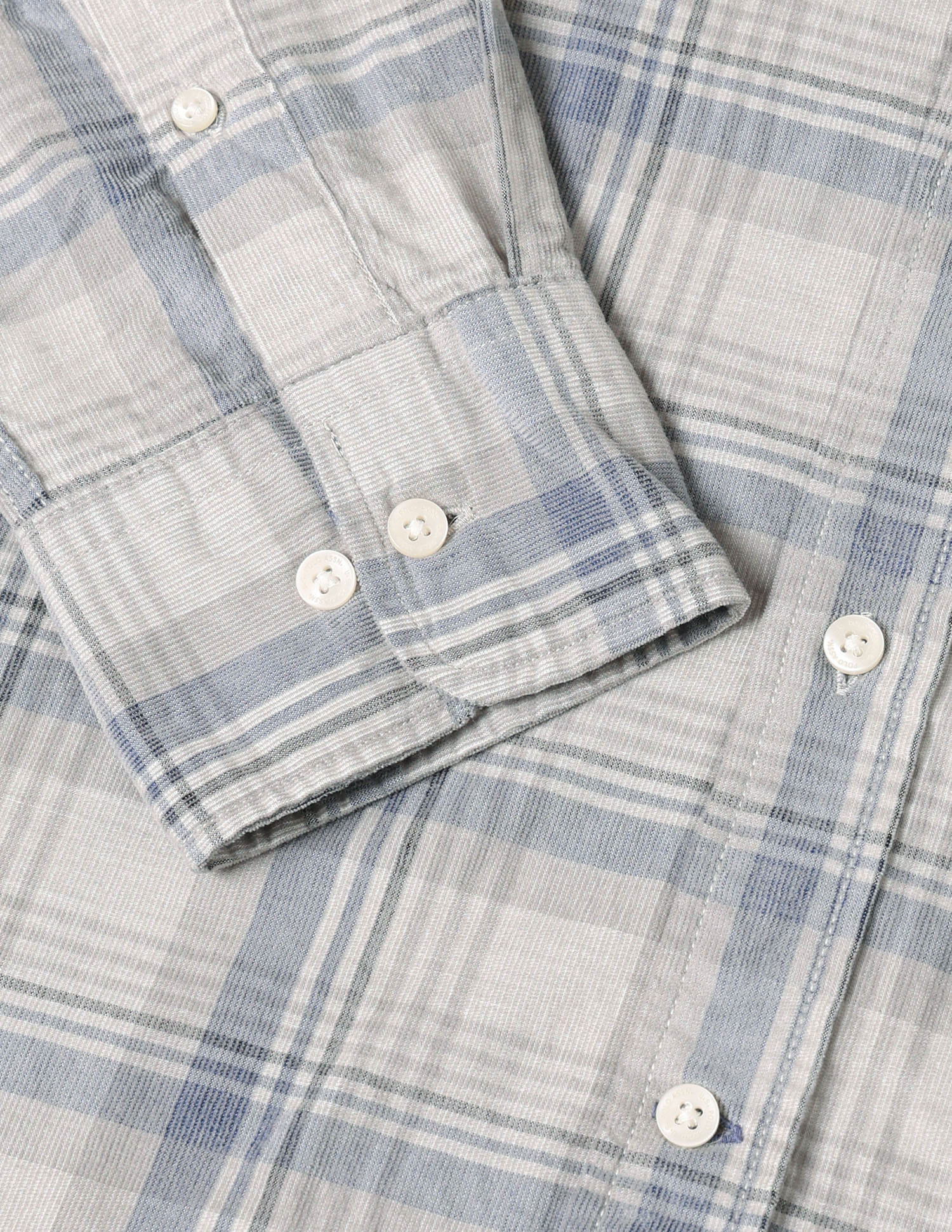 Tailored Fit Corduroy Shirt Grey - U.S. Polo Assn. India | Large