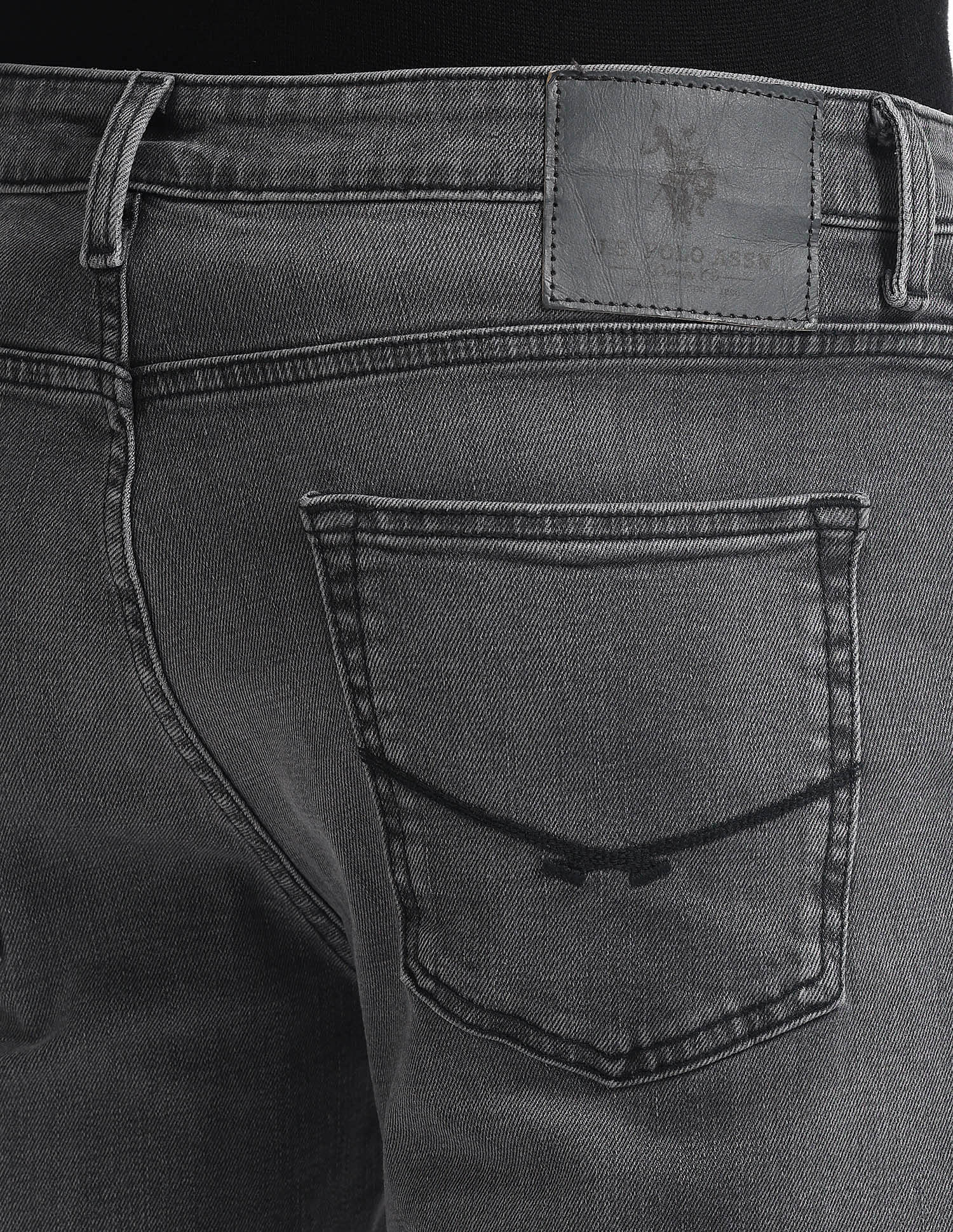 Harold Slim Straight Fit Black Jeans Grey - U.S. POLO ASSN. | Large