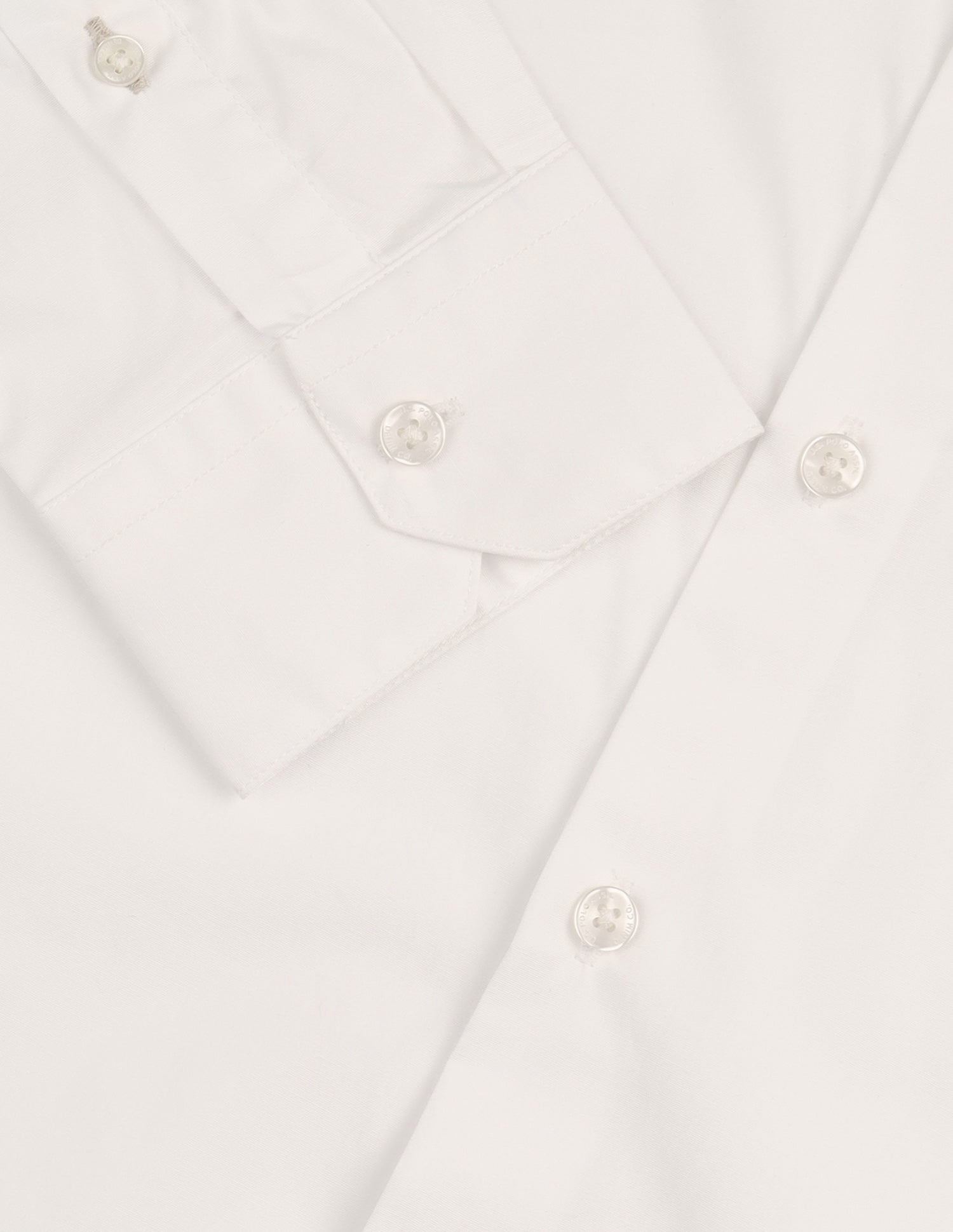 Poplin Slim Fit Shirt White - U.S. POLO ASSN. | Large