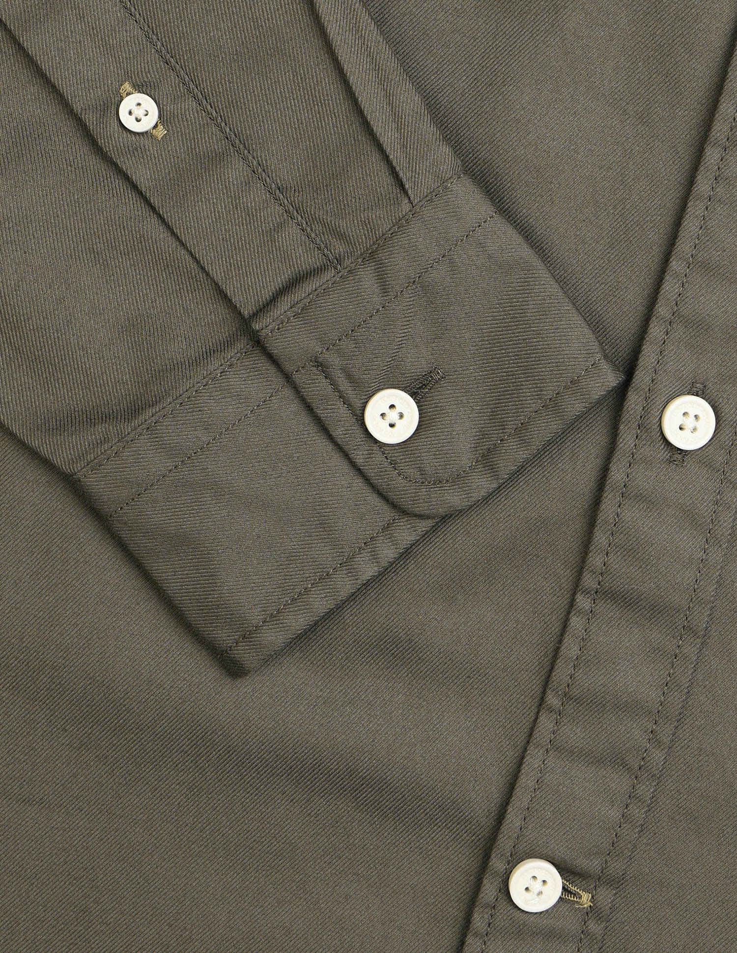 Twill Regular Fit Shirt Brown - U.S. Polo Assn. India | Large