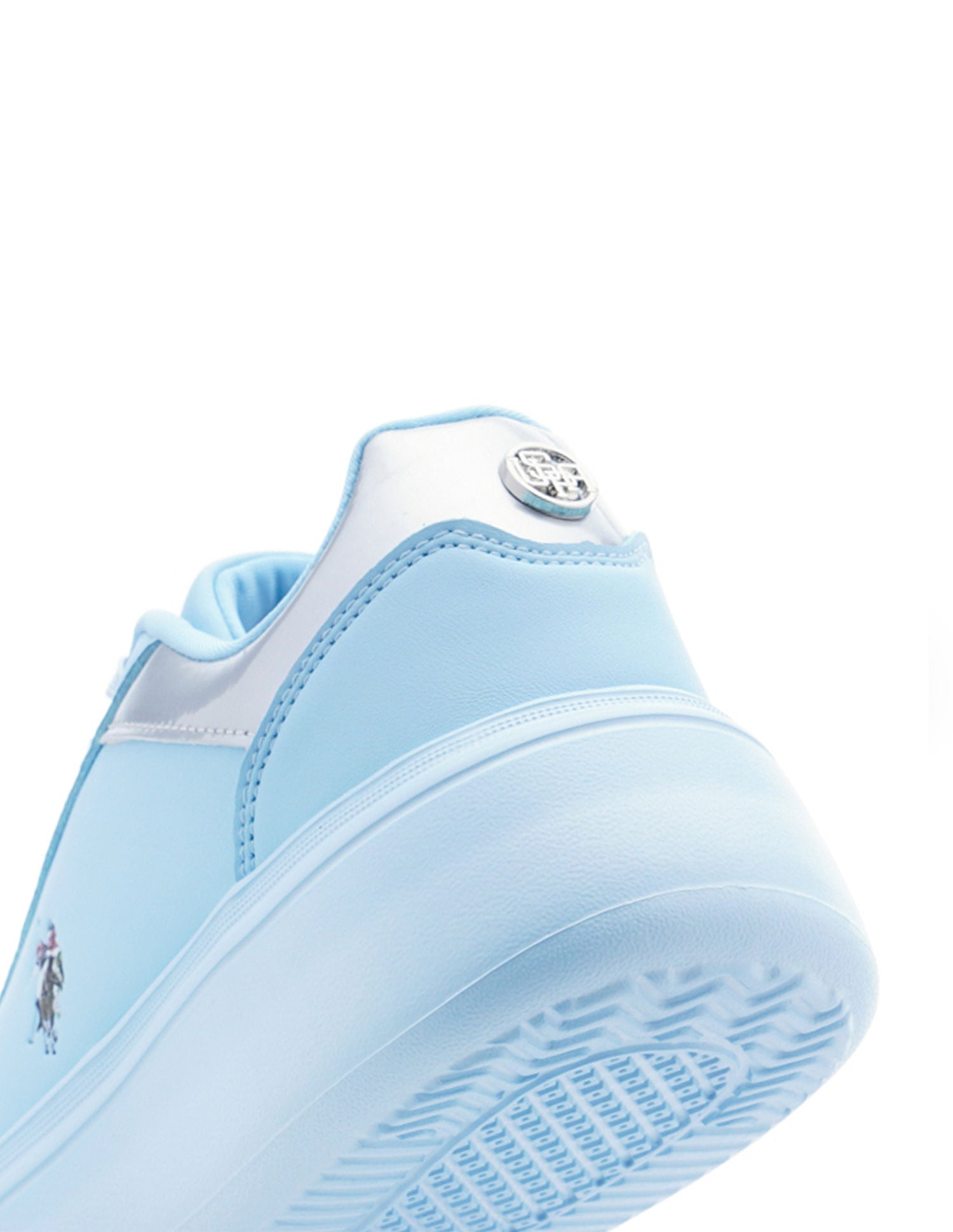 Women Metallic Logo Elsie 2.0 Sneakers Blue - U.S. Polo Assn. India | Large