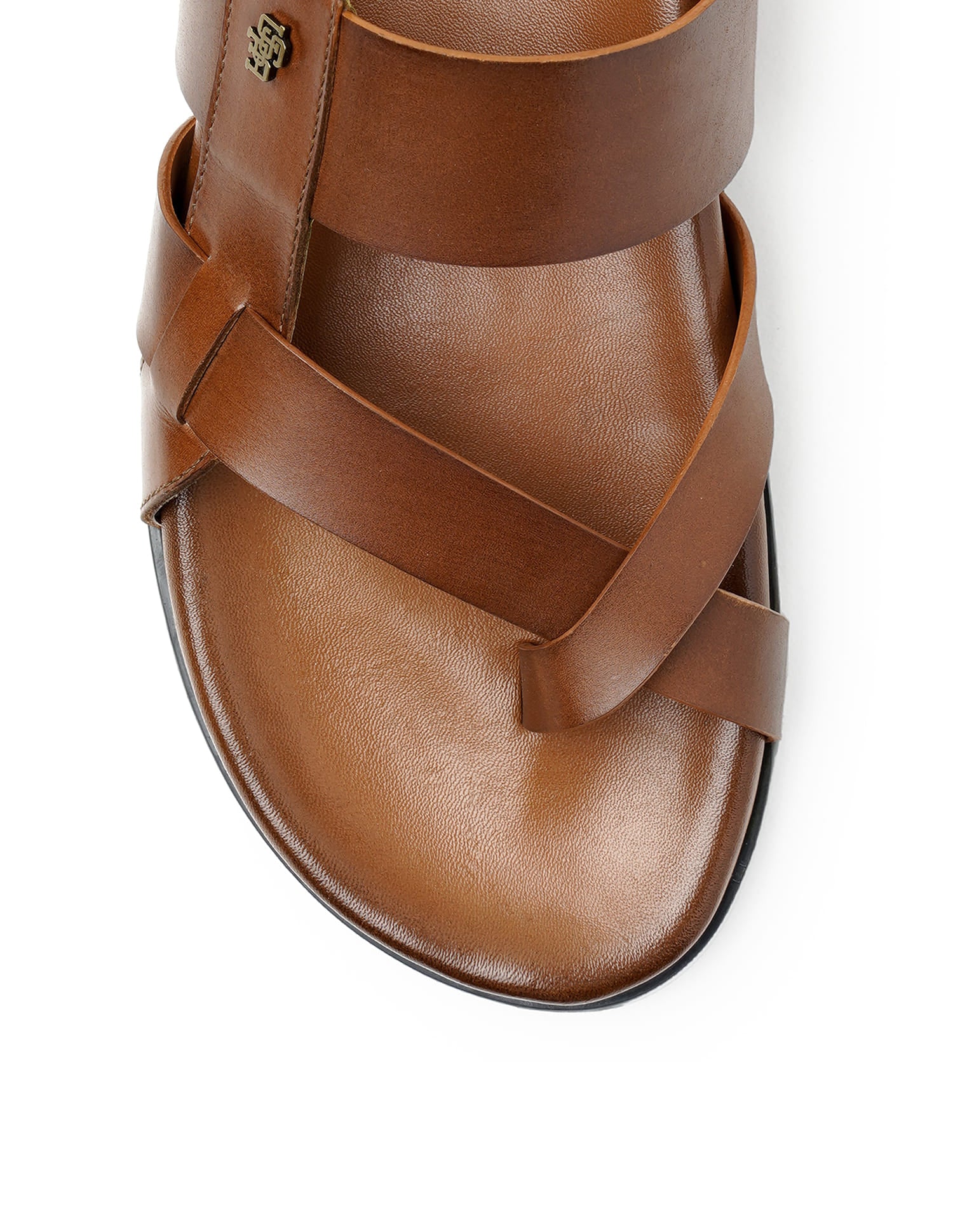 Buckle Strap Iker Sandals Brown - U.S. Polo Assn. India | Large