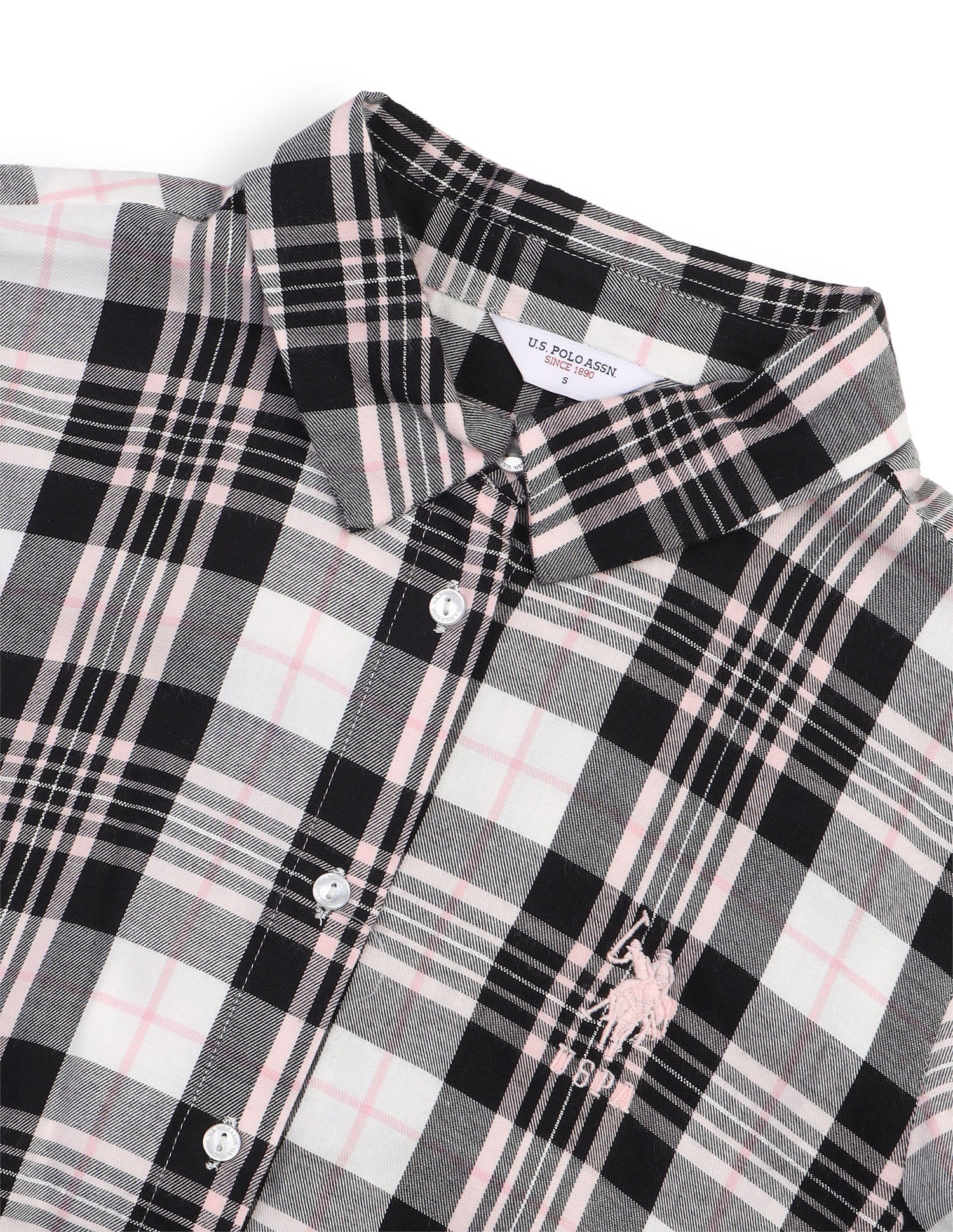 Plaid Checked Regular Fit Shirt Multicolour - U.S. Polo Assn. India | Large
