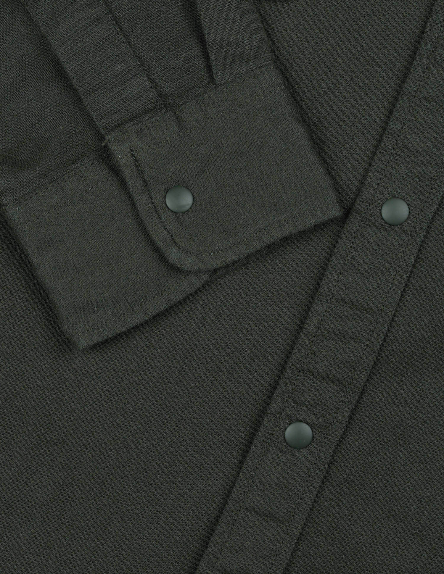 Twill Pure Cotton Shirt Olive - U.S. POLO ASSN. | Large