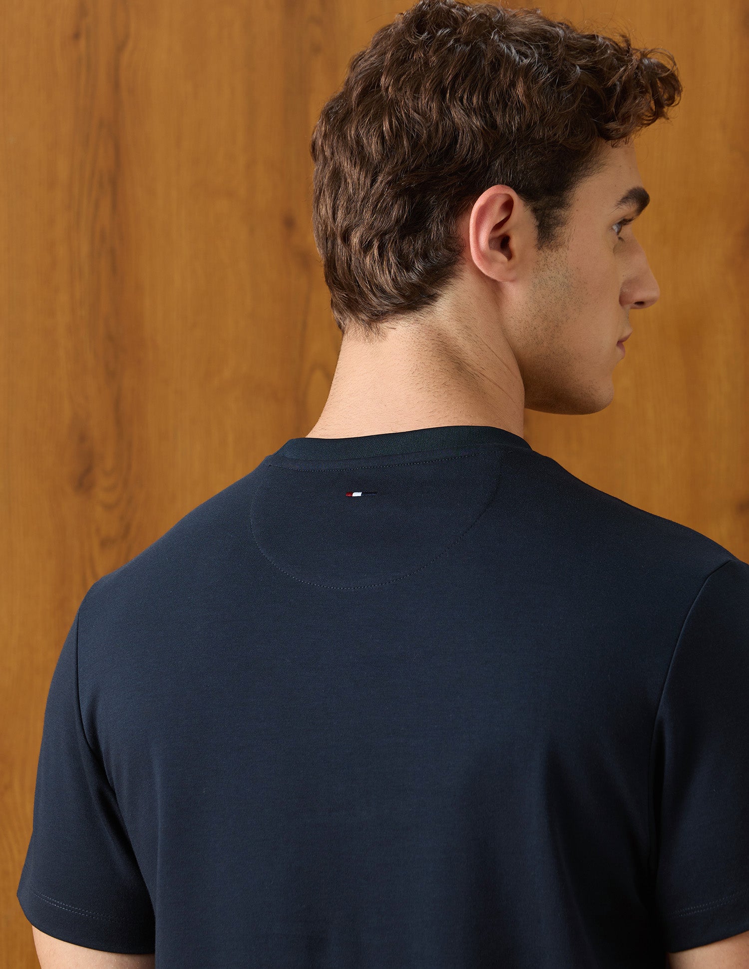 Brand Appliqued Relaxed Fit T-Shirt Navy - U.S. Polo Assn. India | Large