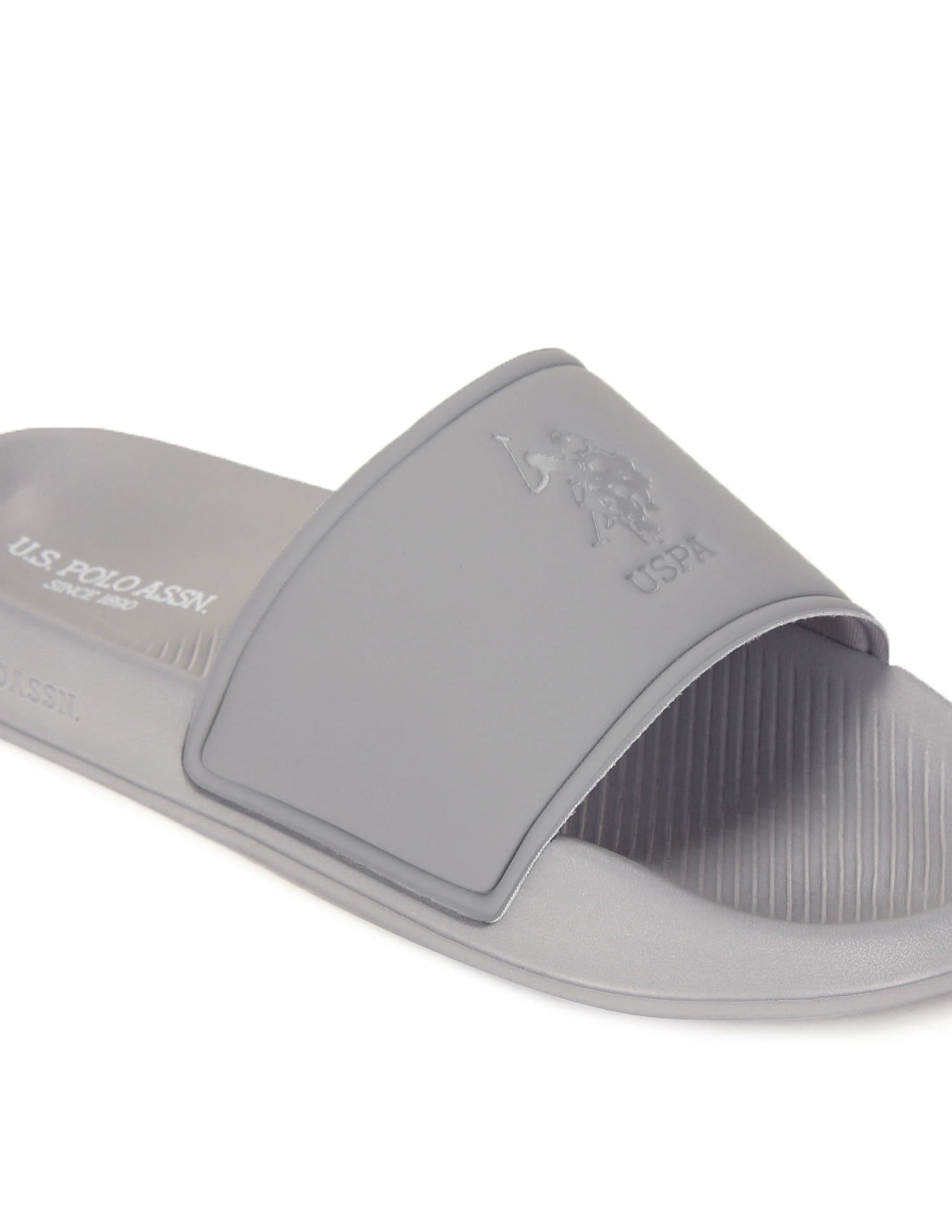 Men Specter 6.0 Open Toe Flat Sandals Grey - U.S. Polo Assn. India | Large