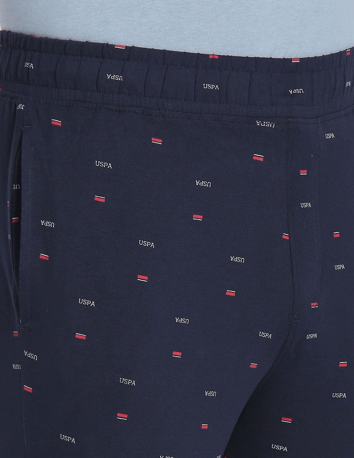 Signature Print LP002 Lounge Pants - Pack Of 1 Navy - U.S. POLO ASSN. | Large