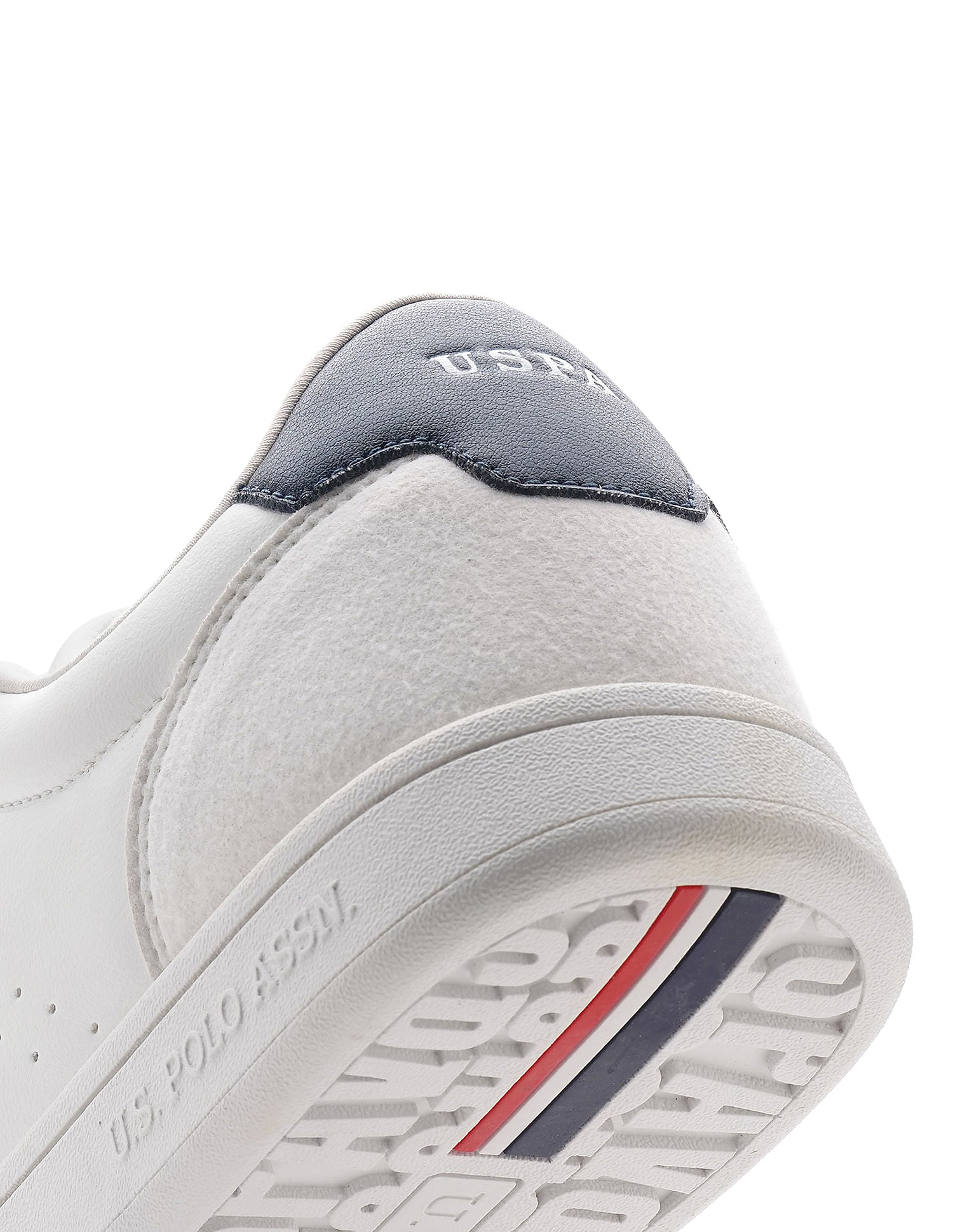 Men Cenik Suede Sneakers White - U.S. Polo Assn. India | Large