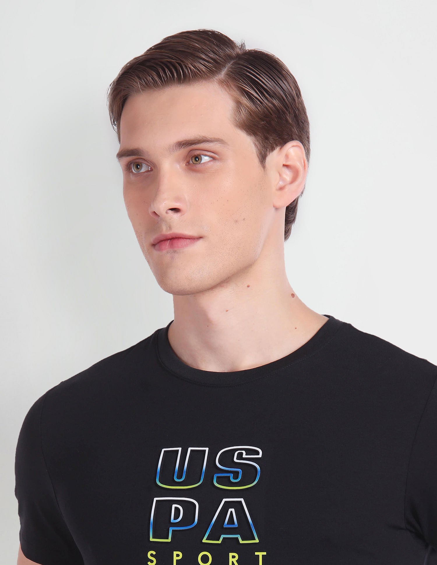 Embossed Logo Active T-Shirt Navy - U.S. POLO ASSN. | Large