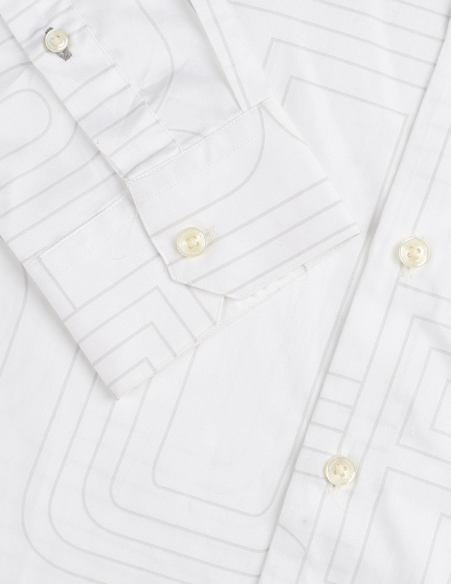 Brand Printed Black & Gold Shirt White - U.S. POLO ASSN. | Large