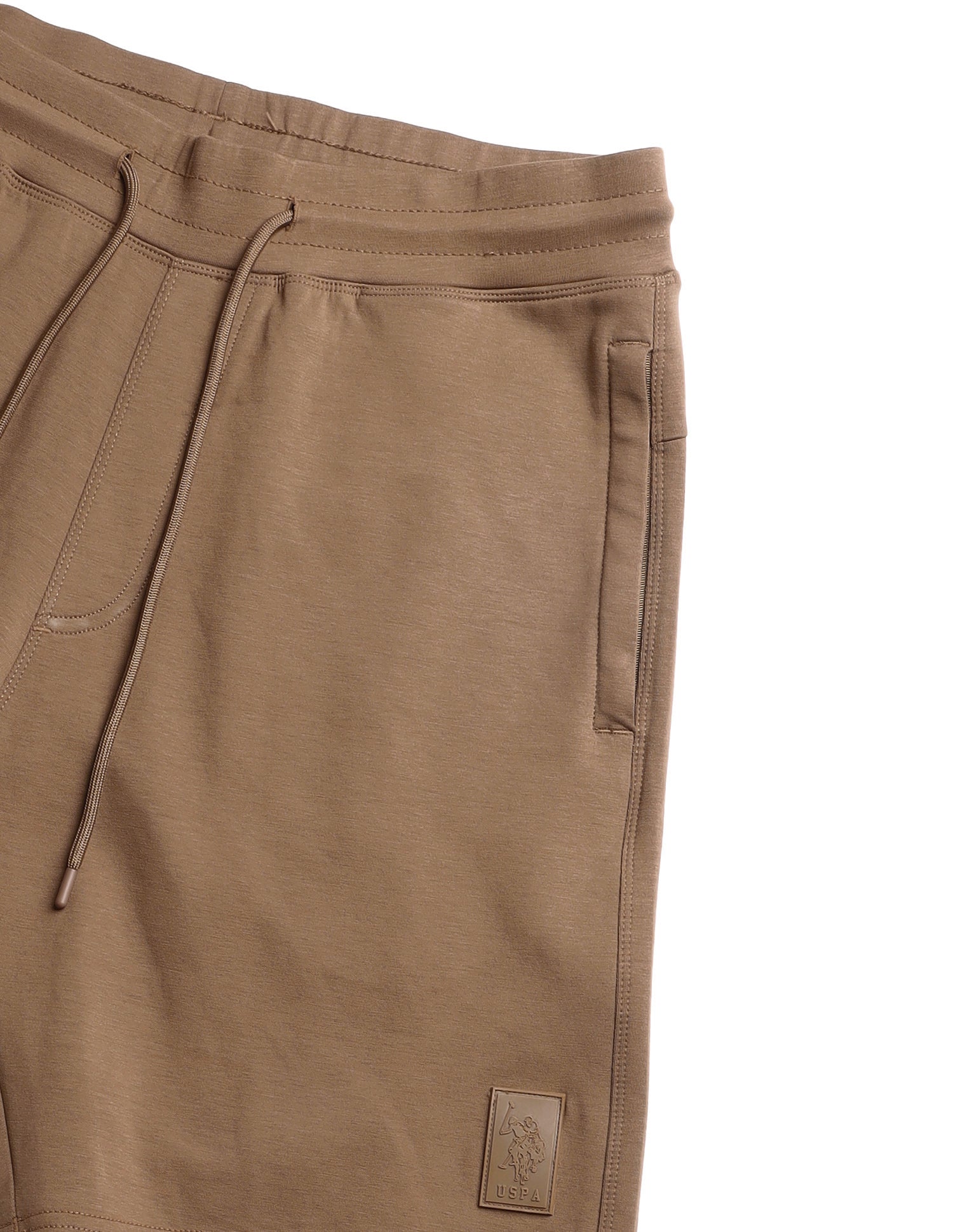 Mid Rise Comfort Fit PS003-PL Lounge Shorts - Pack Of 1 Malt Ball - U.S. Polo Assn. India | Large