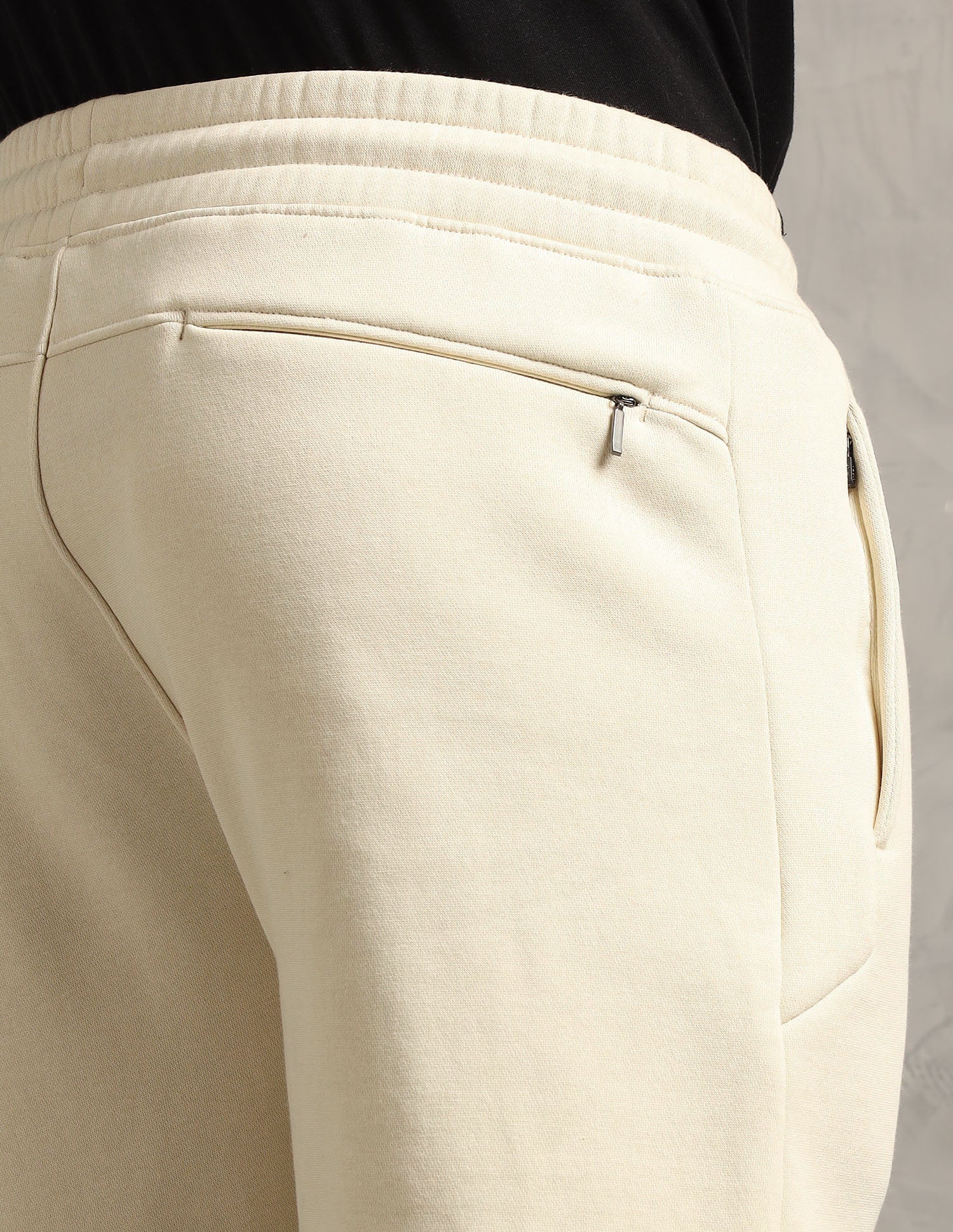 Cotton Fleece OES09 Lounge Shorts - Pack Of 1 Light Grey - U.S. Polo Assn. India | Large