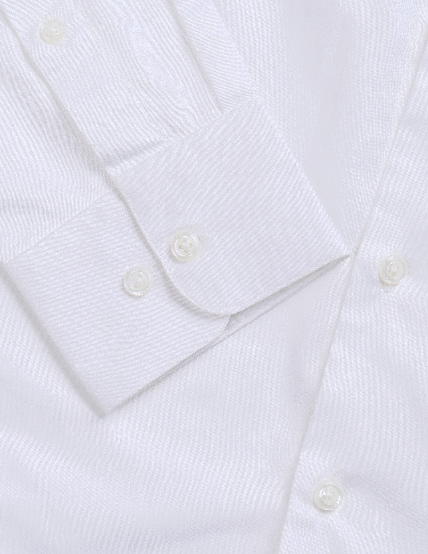 Satin Solid Shirt White - U.S. Polo Assn. India | Large