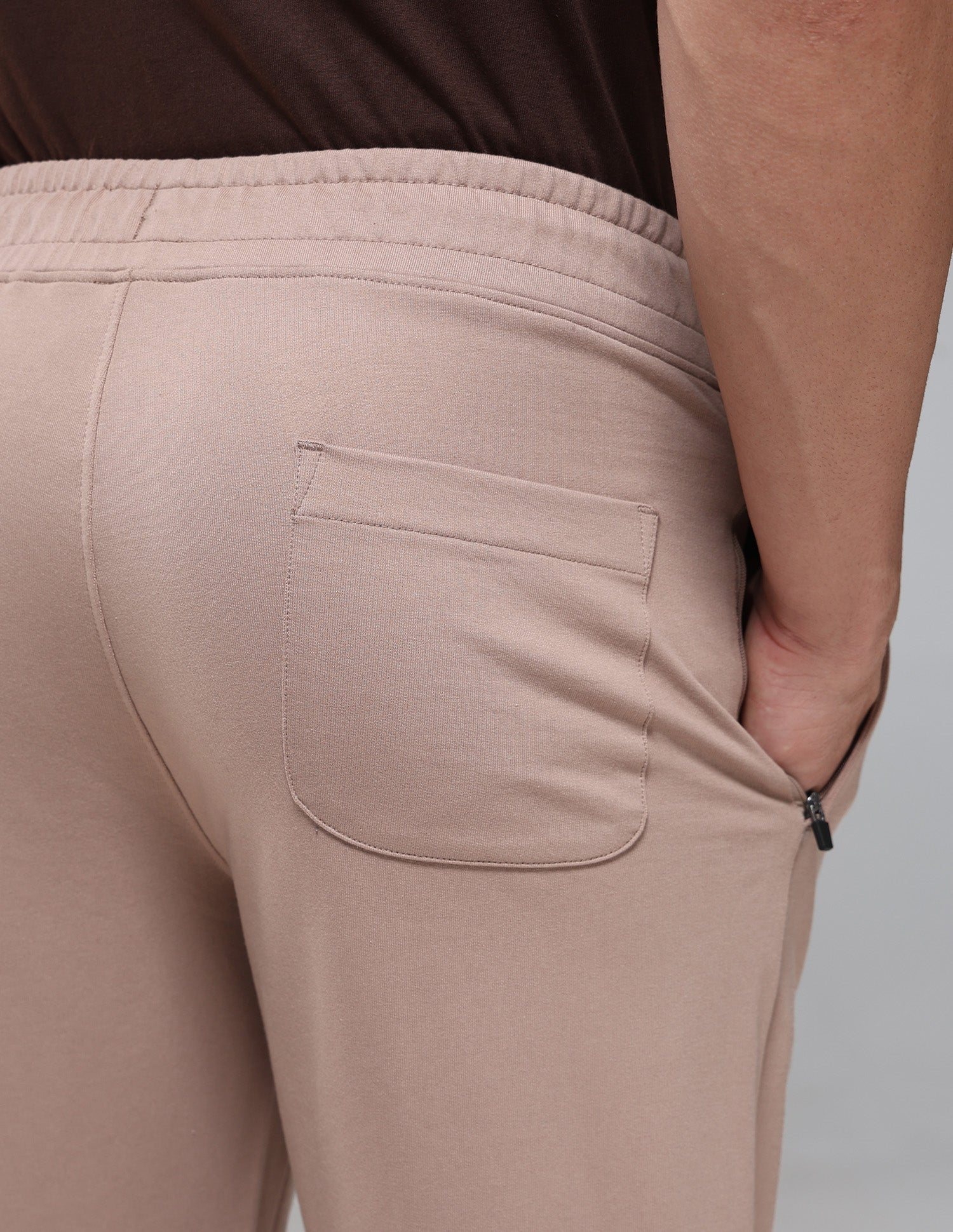 Baggy Fit Sturdy Fabric OR008 Lounge Track Pants Stucco - U.S. Polo Assn. India | Large