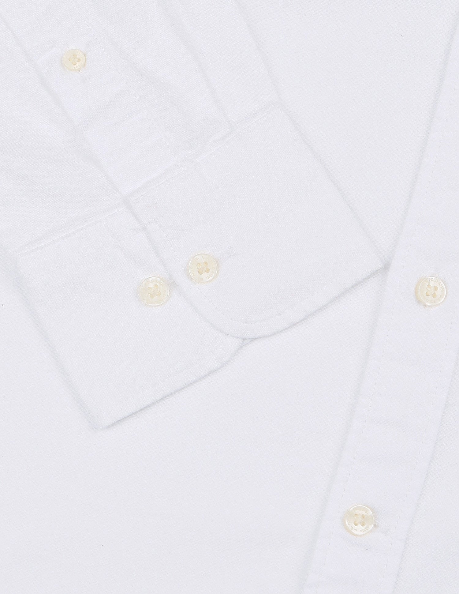 Oxford Tailored Fit Shirt White - U.S. Polo Assn. India | Large