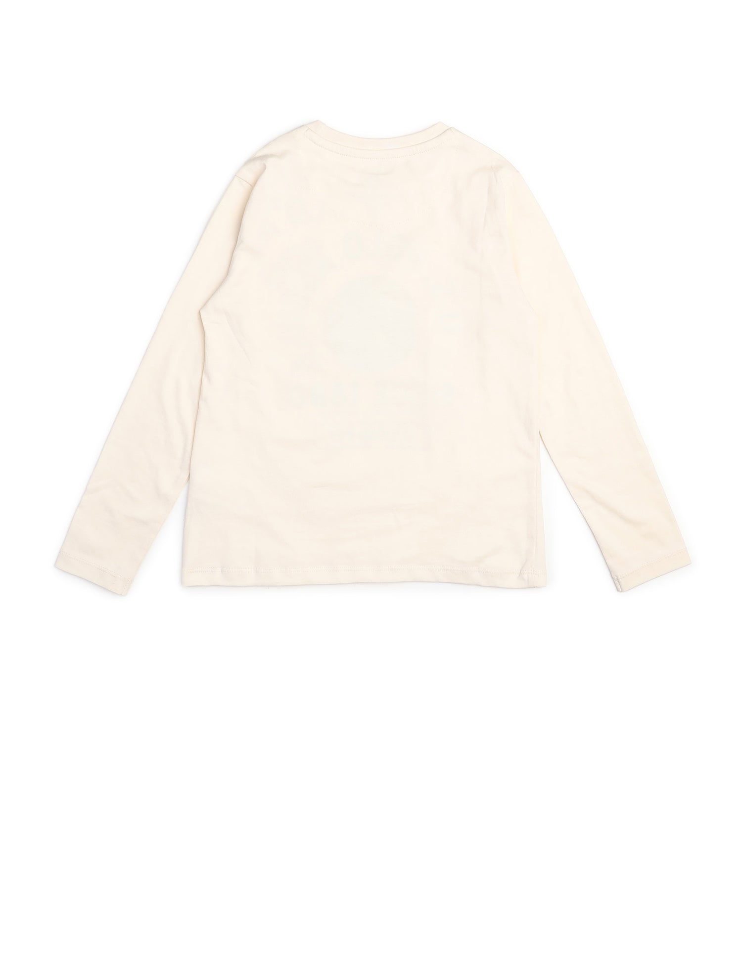 Boys Graphic Brand Printed Regular Fit T Shirt Off White - U.S. POLO ASSN. | Large