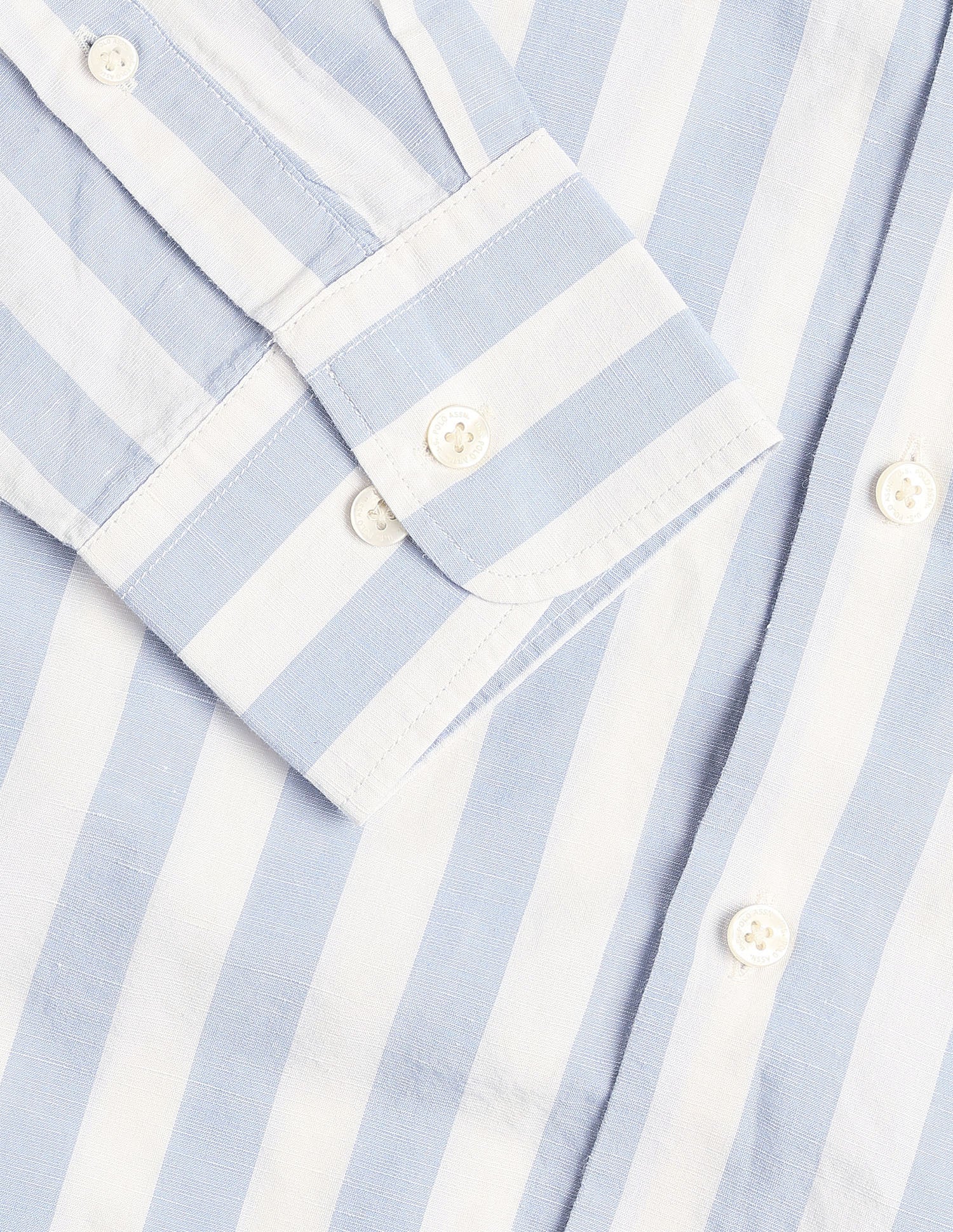 Vertical Striped Regular Fit Shirt Blue - U.S. Polo Assn. India | Large