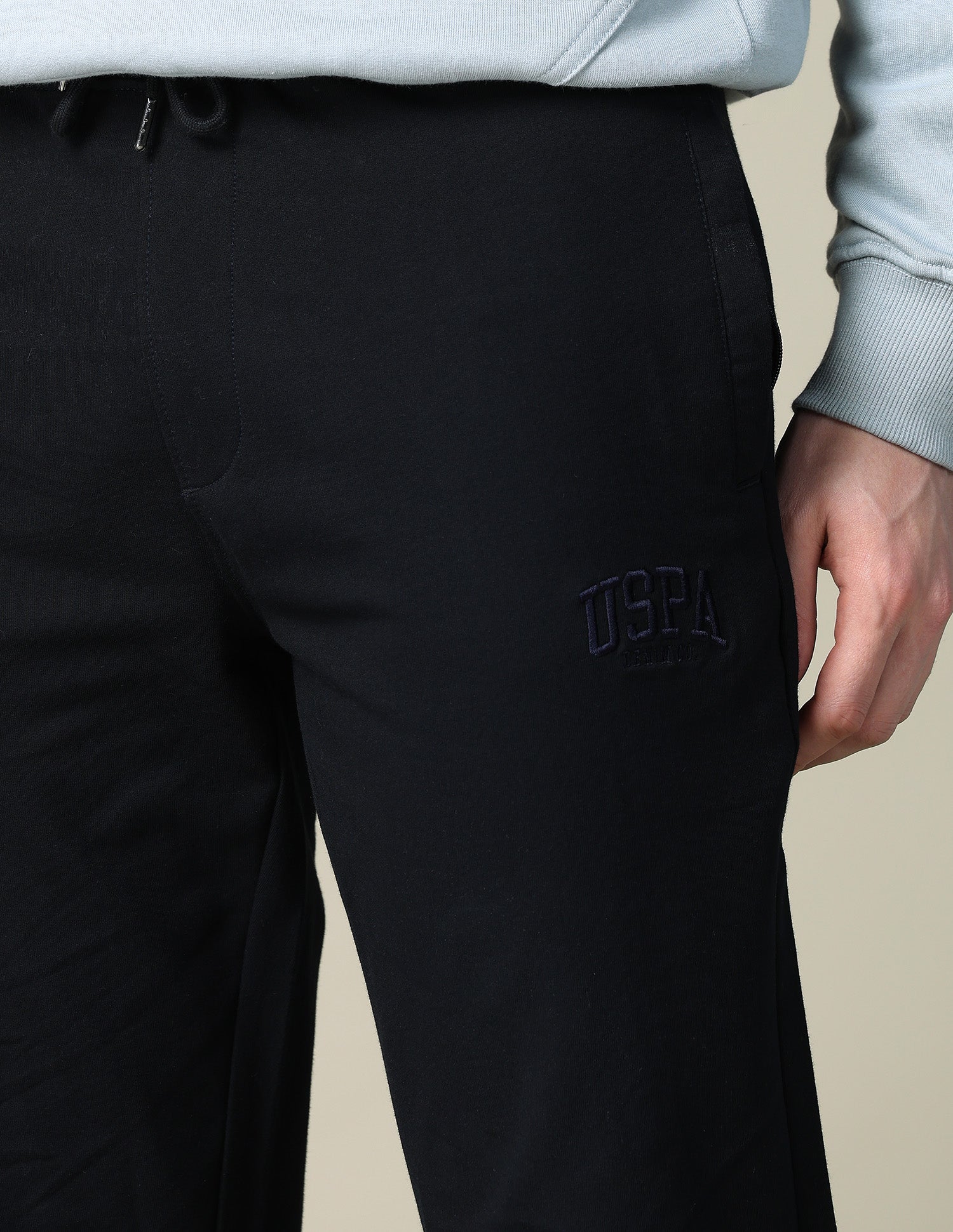 Mid Rise Regular Fit Track Pants Navy - U.S. POLO ASSN. | Large