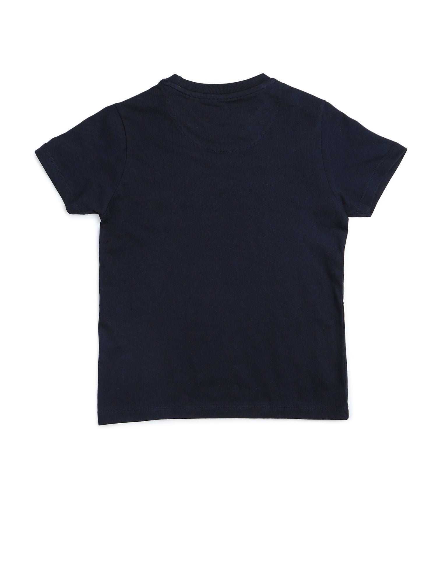 Boys Pure Cotton Graphic Brand Printed T Shirt Navy - U.S. POLO ASSN. | Large