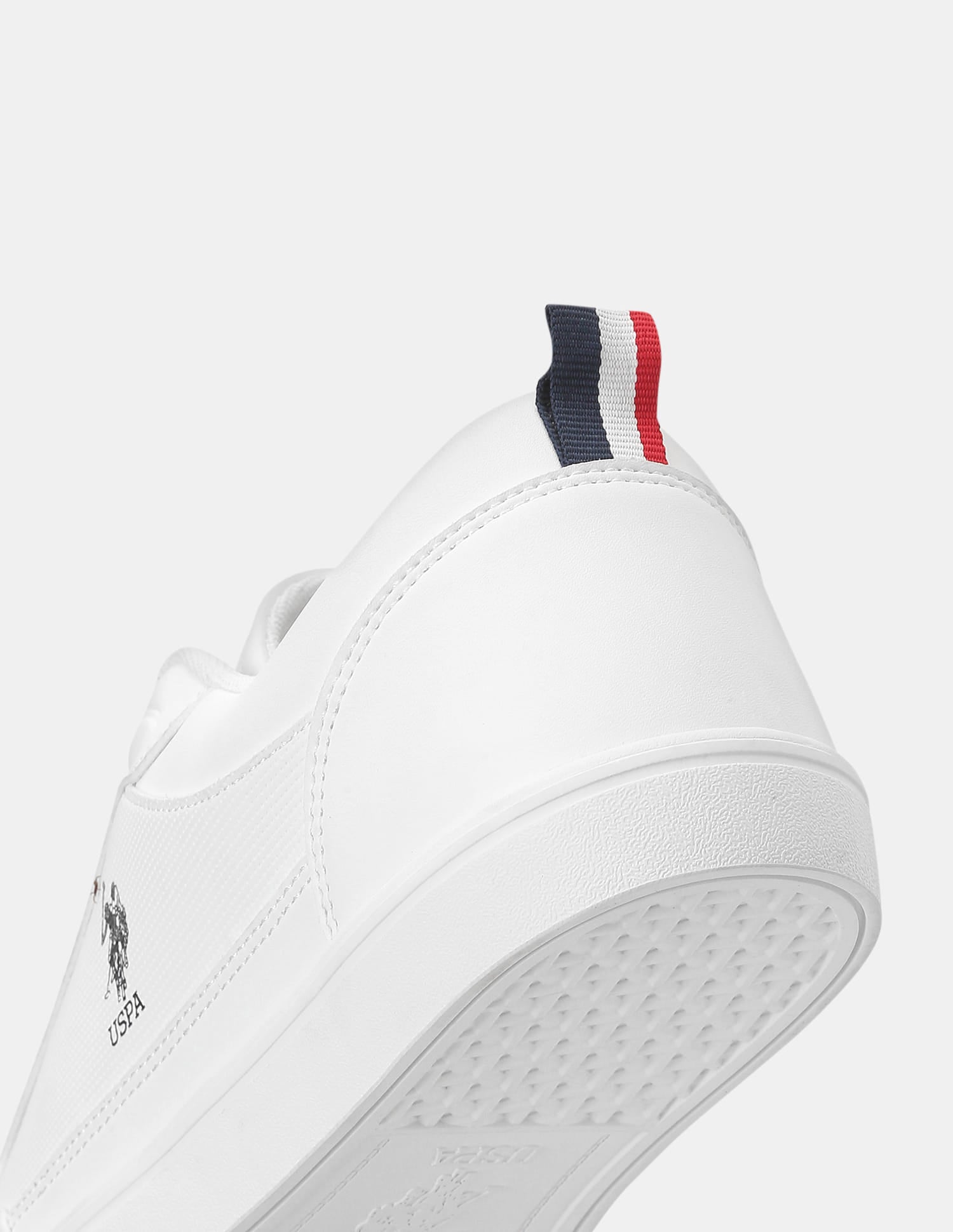 Men Solid Lucian 2.0 Sneakers Off White - U.S. Polo Assn. India | Large