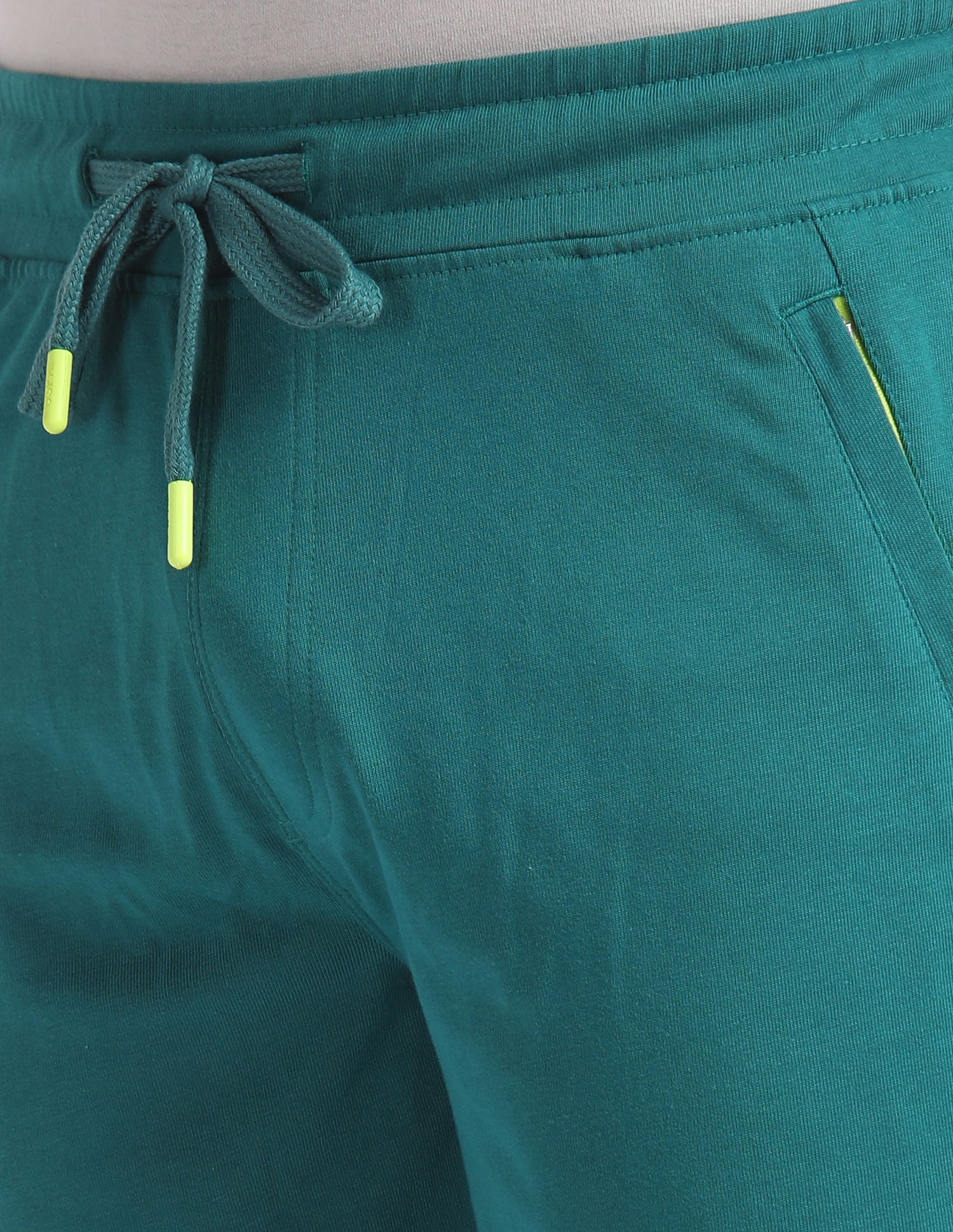 Solid Active AS001 Lounge Shorts - Pack Of 1 Teal Green - U.S. POLO ASSN. | Large