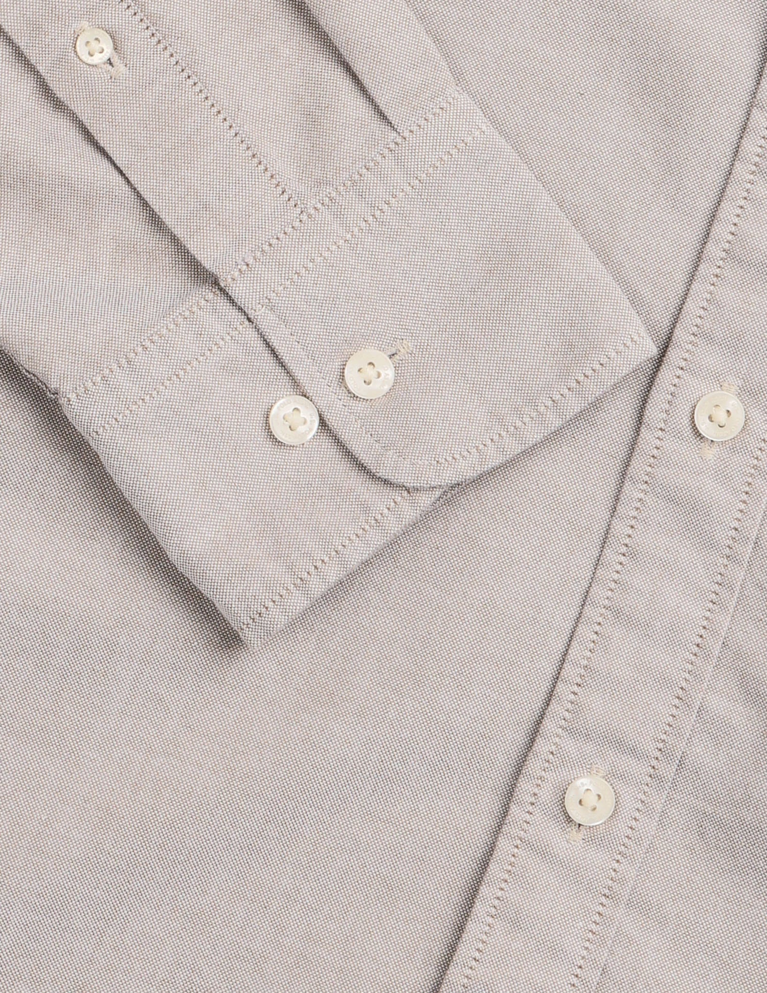 Solid Tailored Fit Shirt Beige - U.S. Polo Assn. India | Large