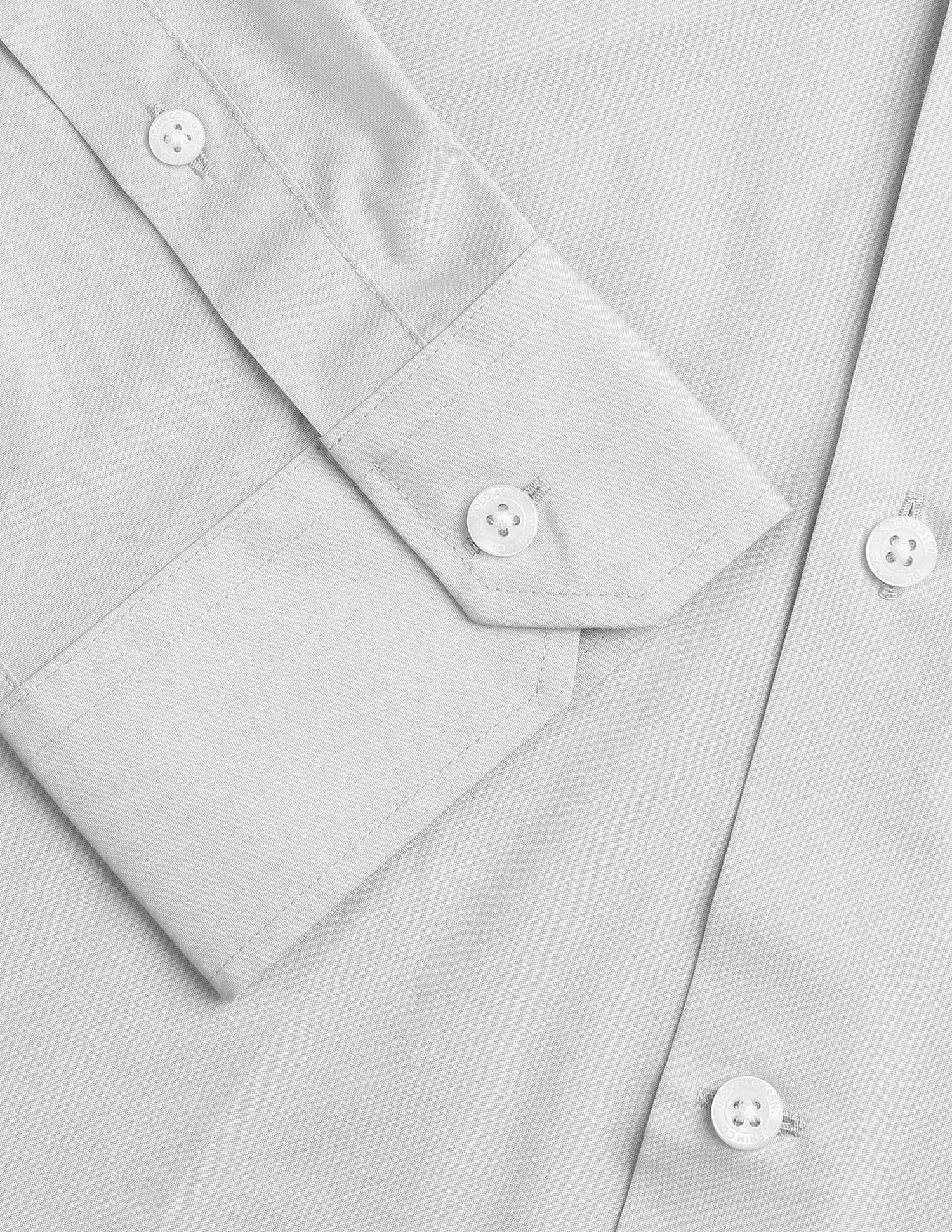 Solid Regular Fit Shirt Grey - U.S. Polo Assn. India | Large