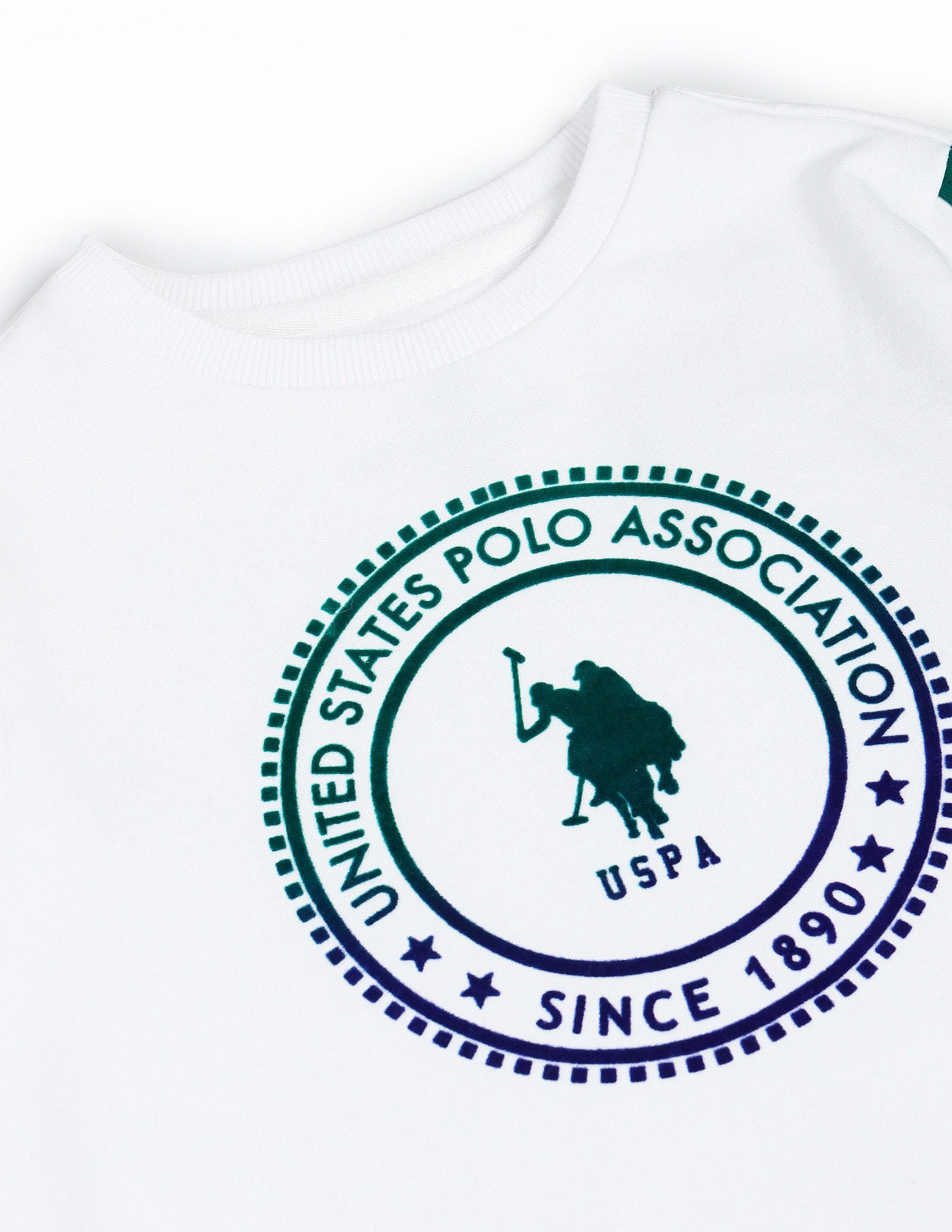 Boys Brand Regular Fit Sweatshirt Navy - U.S. POLO ASSN. | Large