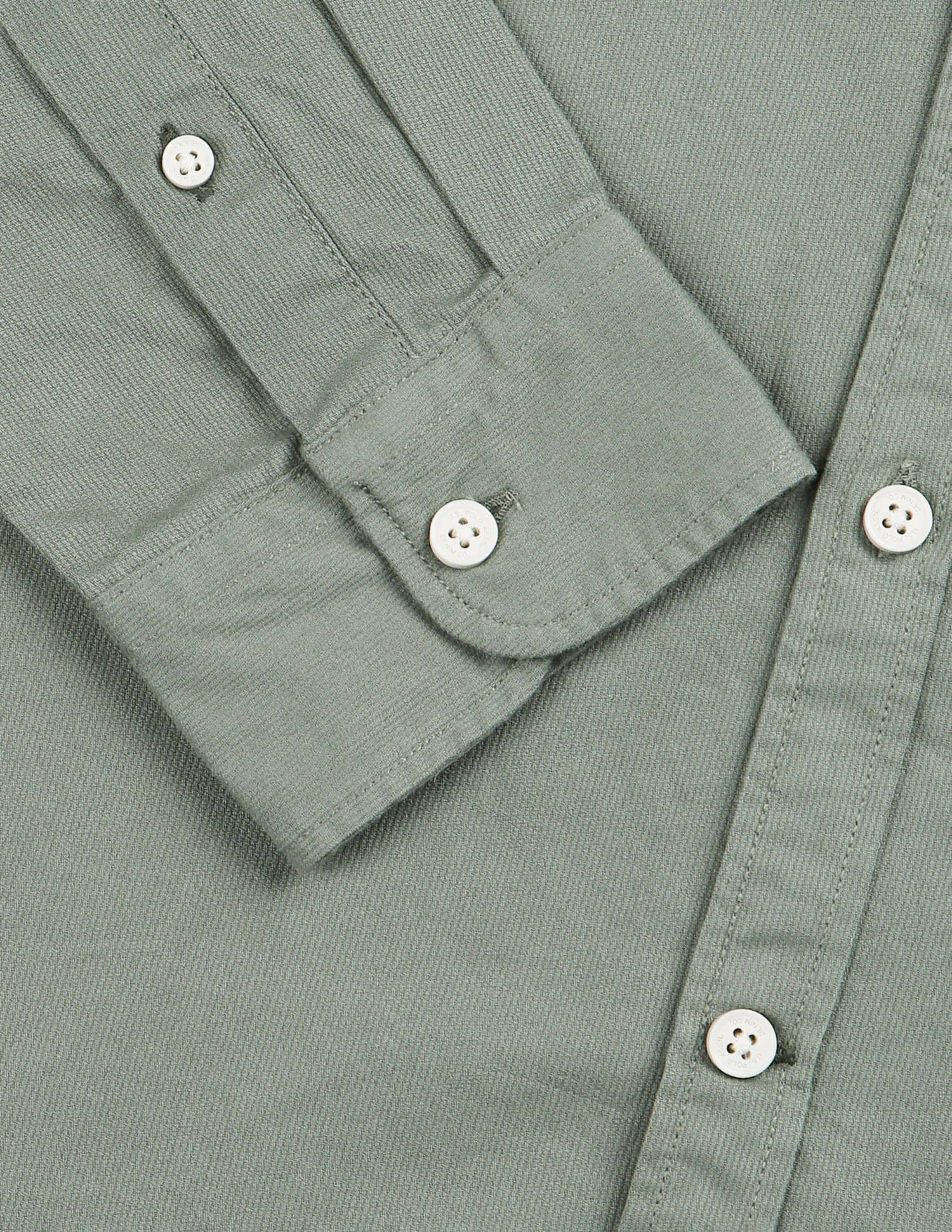 Solid Regular Fit Shirt Green - U.S. Polo Assn. India | Large