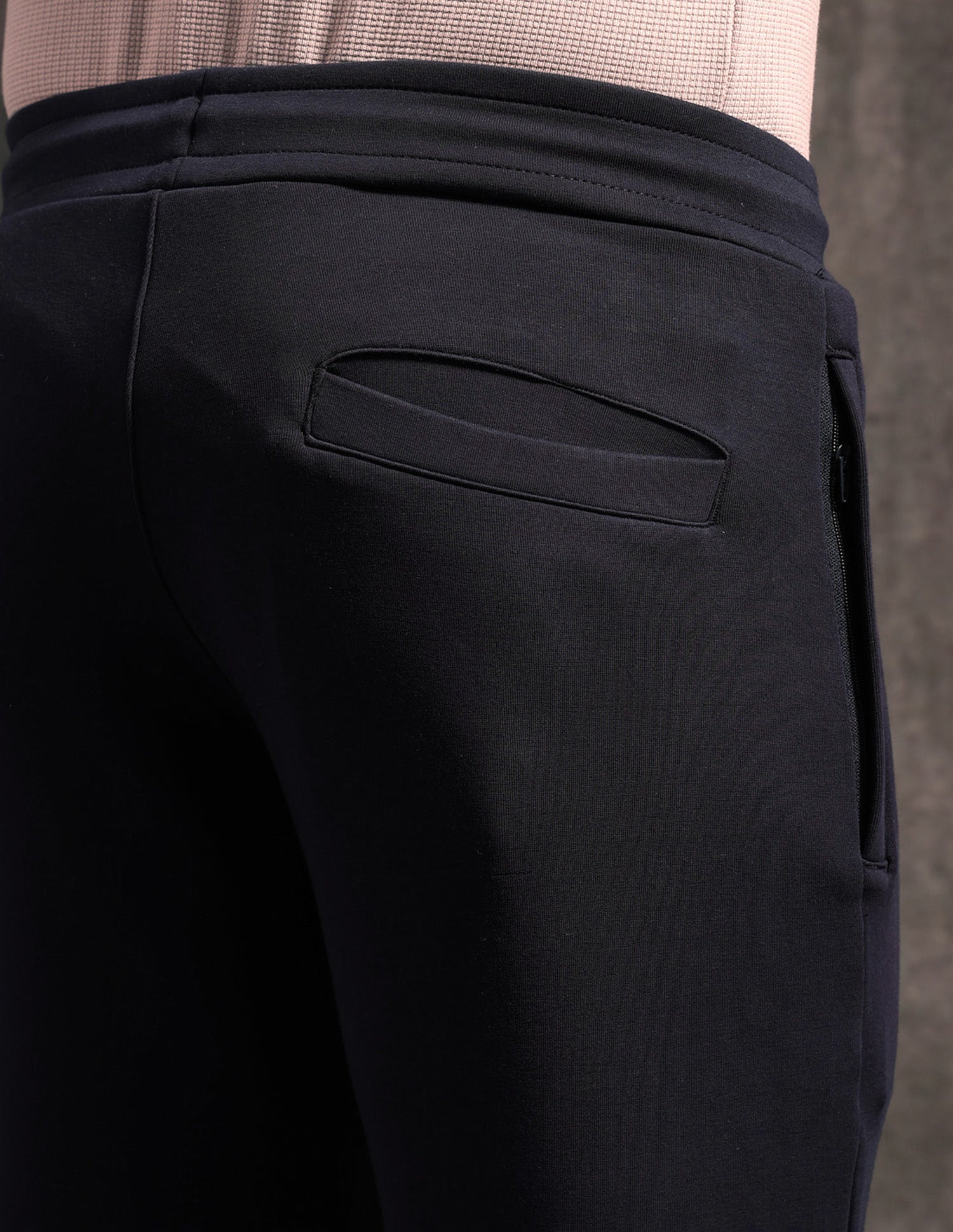 Mid Rise Black & Gold Track Pants Navy - U.S. POLO ASSN. | Large