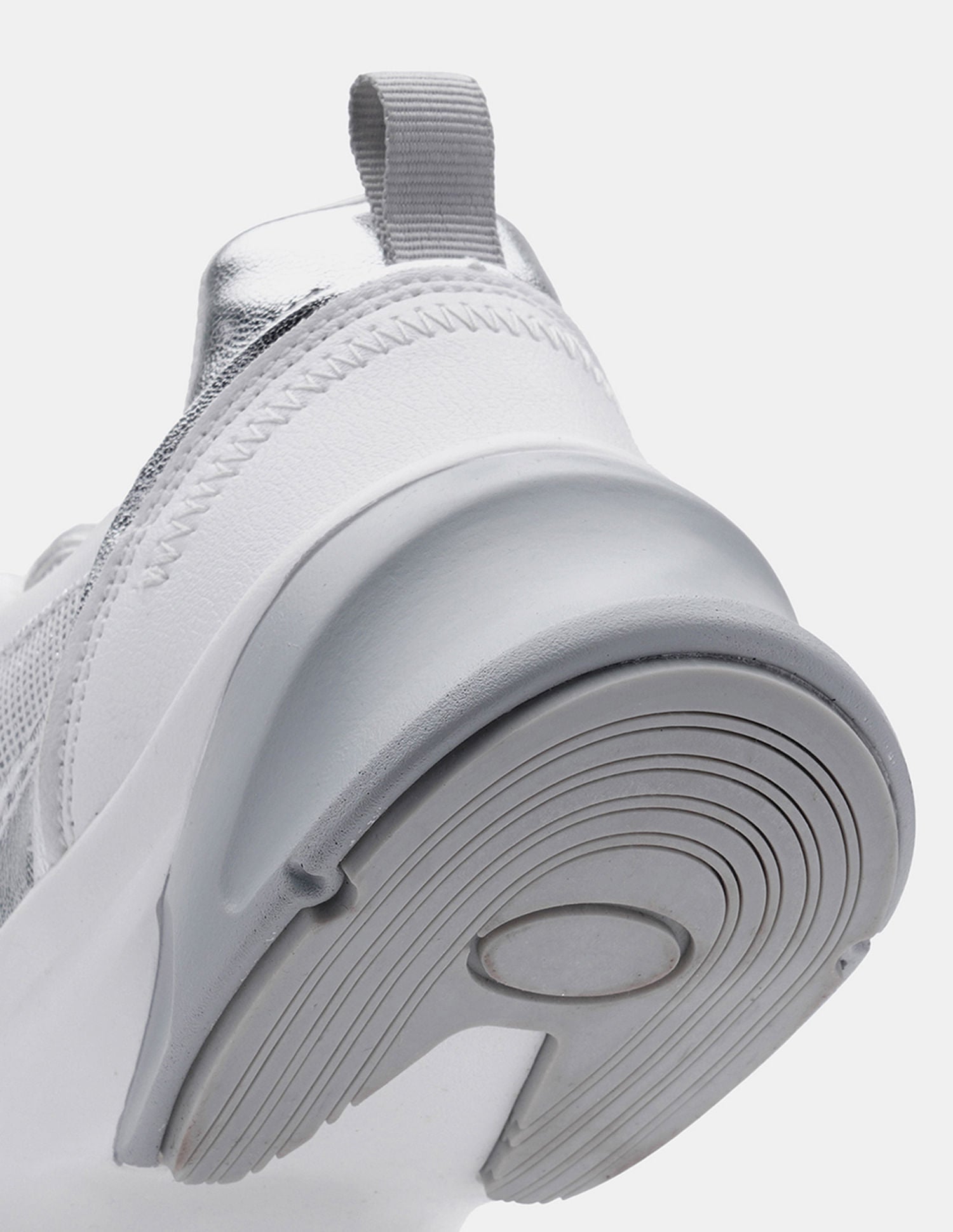 Women Lace Up Ginevra Sneakers Silver - U.S. POLO ASSN. | Large