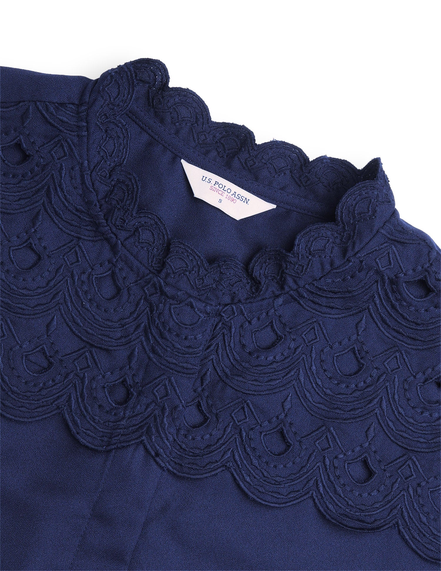 Solid Regular Fit Top Navy - U.S. Polo Assn. India | Large