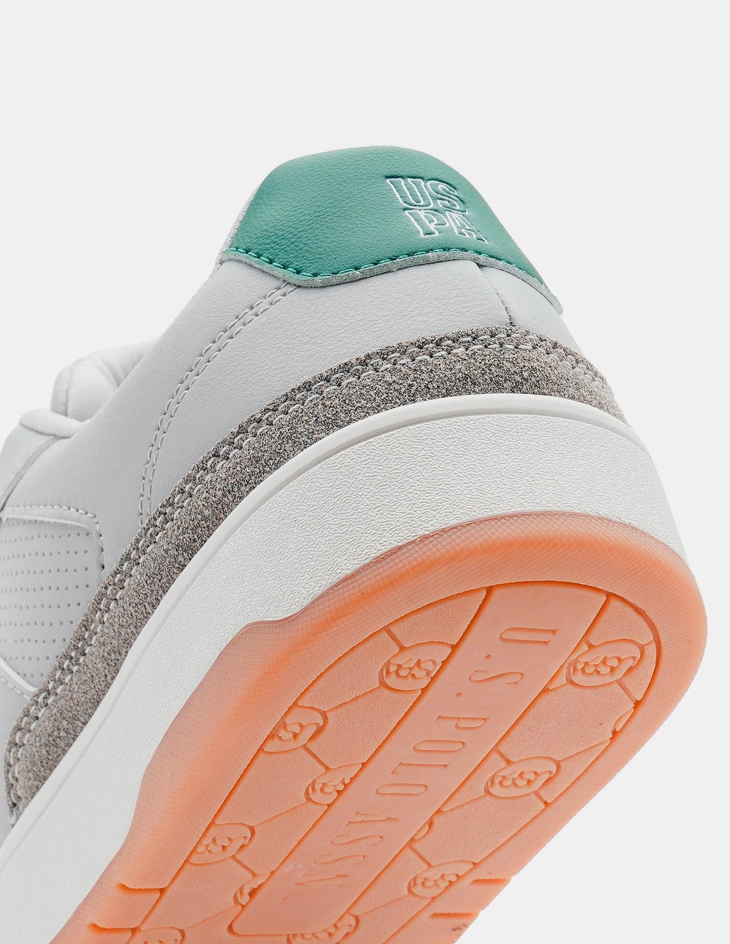 Men Colourblocked Simon Sneakers Grey - U.S. POLO ASSN. | Large